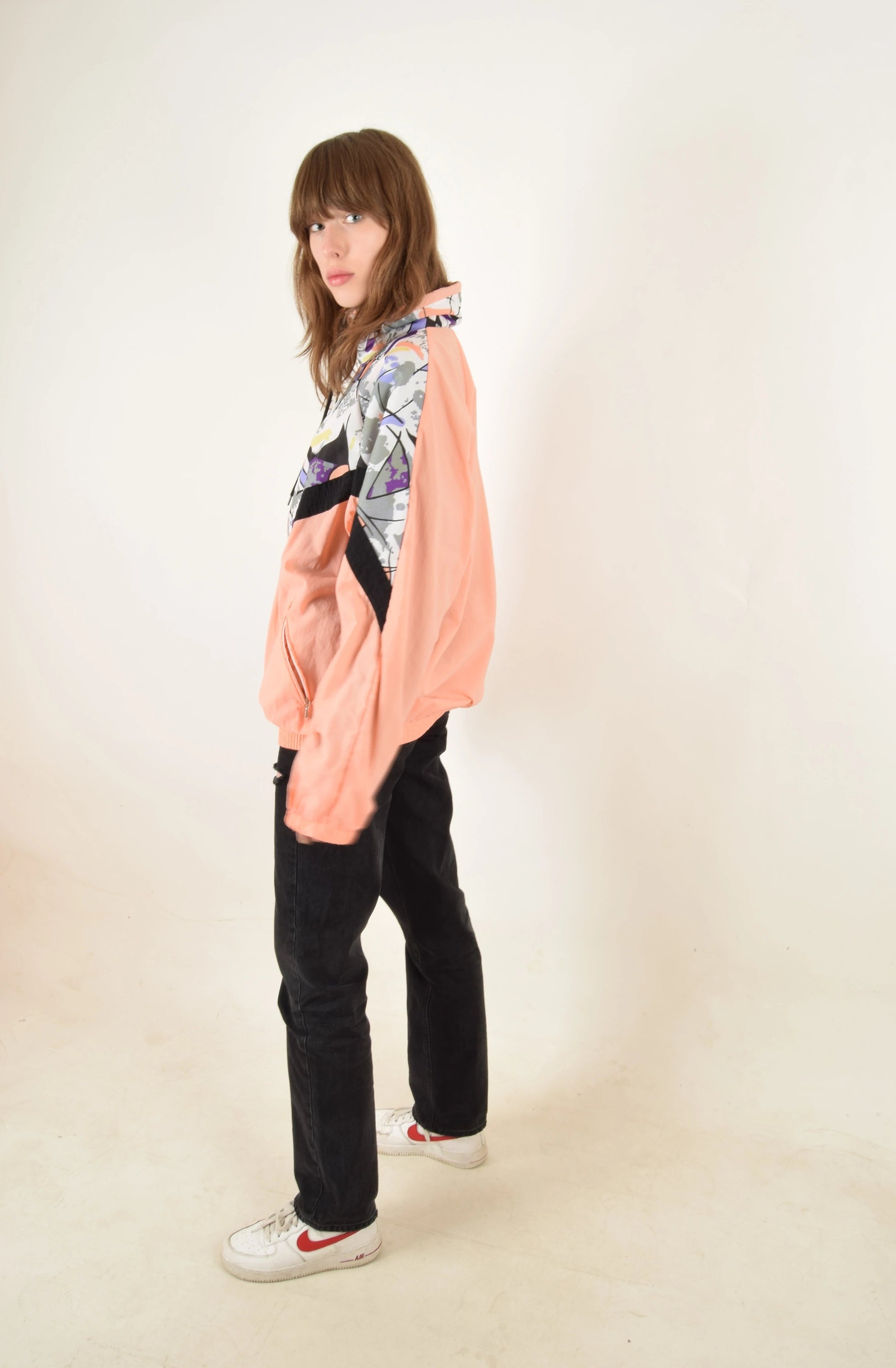 Vintage 90's Wagner Jacket / Shell Tactel Textile Fibre