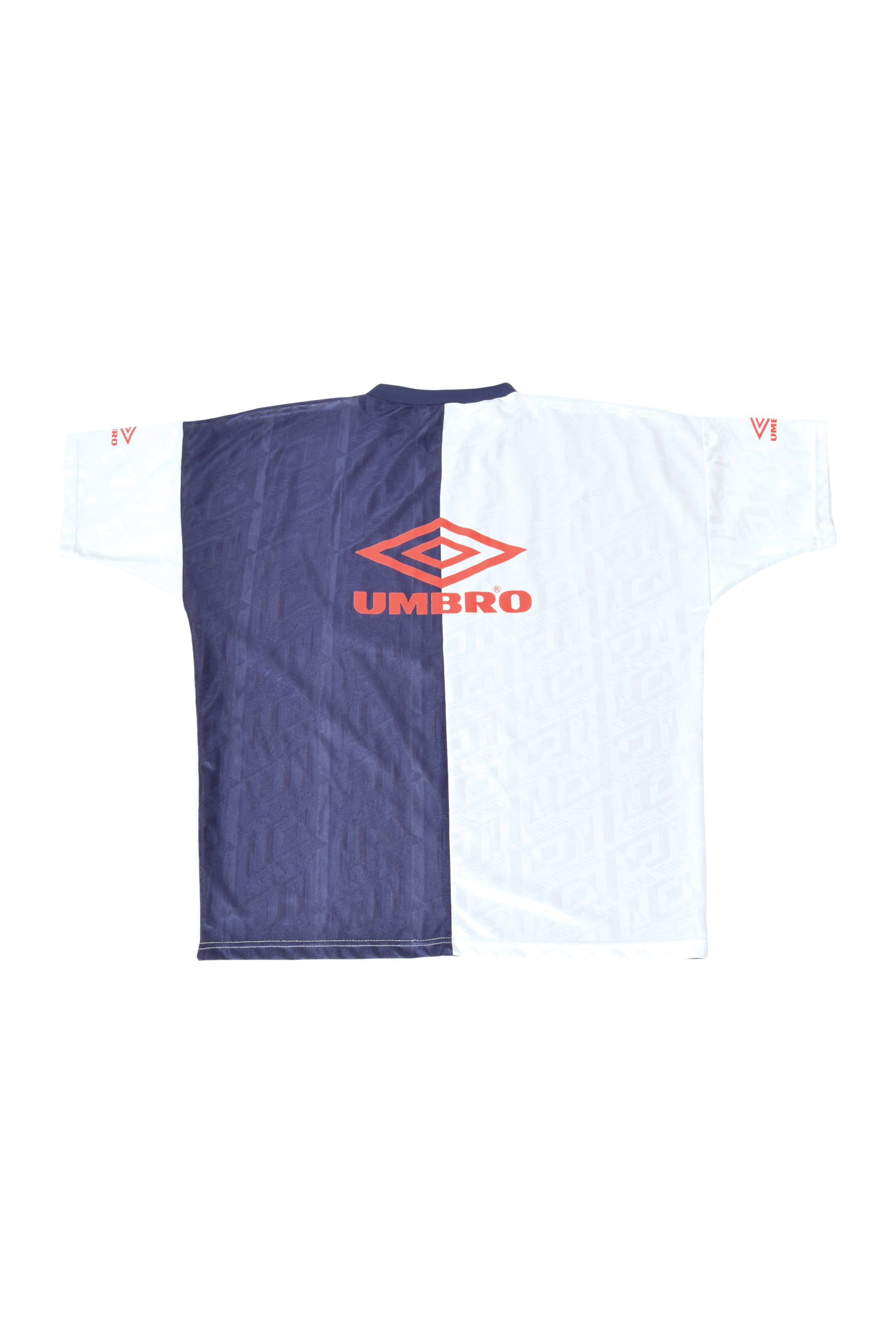 England Umbro 1994-1995 Training White Blue Size L-XL
