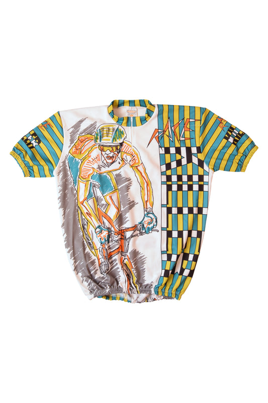 Vintage Brugelmann Cycling Jersey Size L-XL Made in Italy