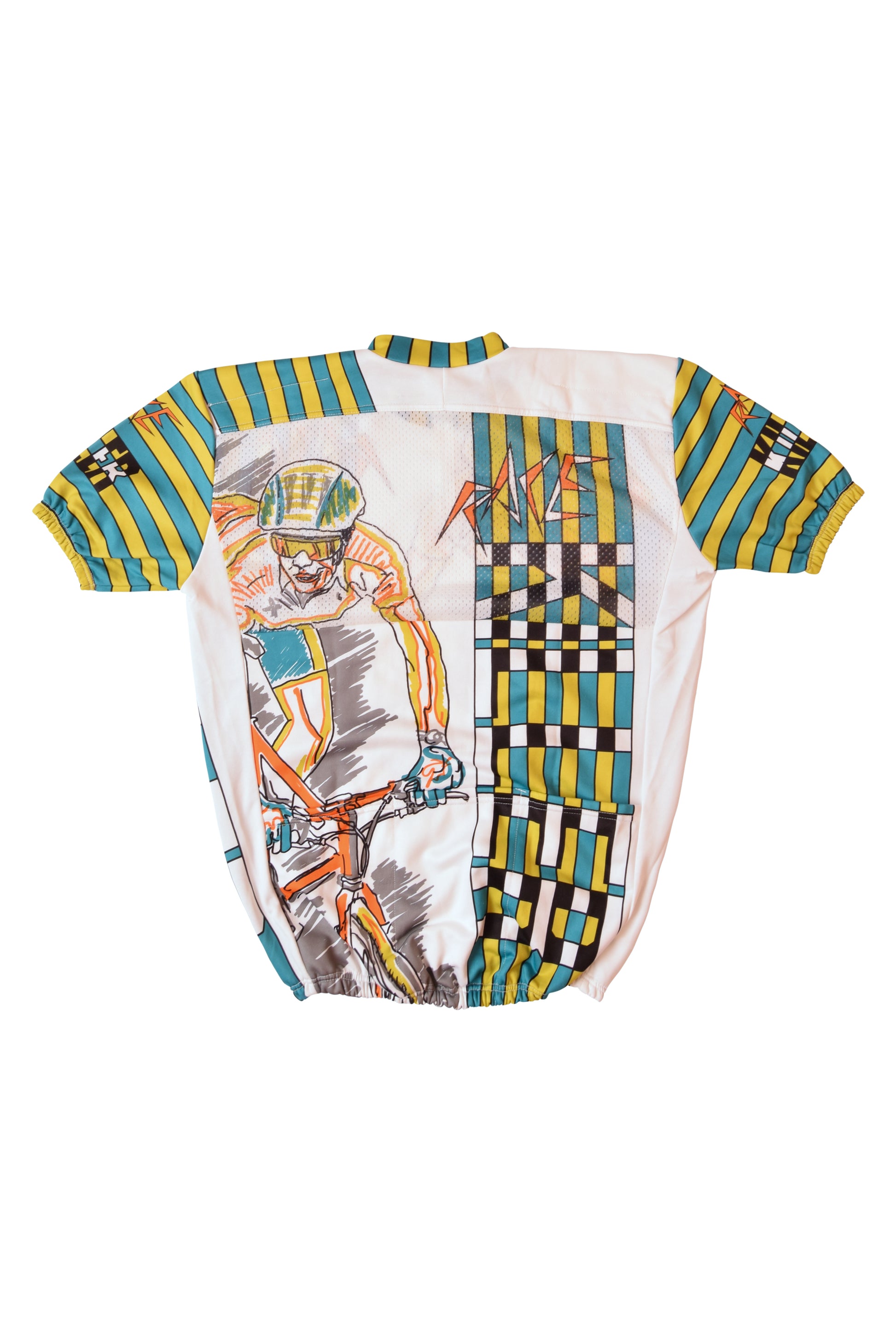 Vintage Brugelmann Cycling Jersey Size L-XL Made in Italy