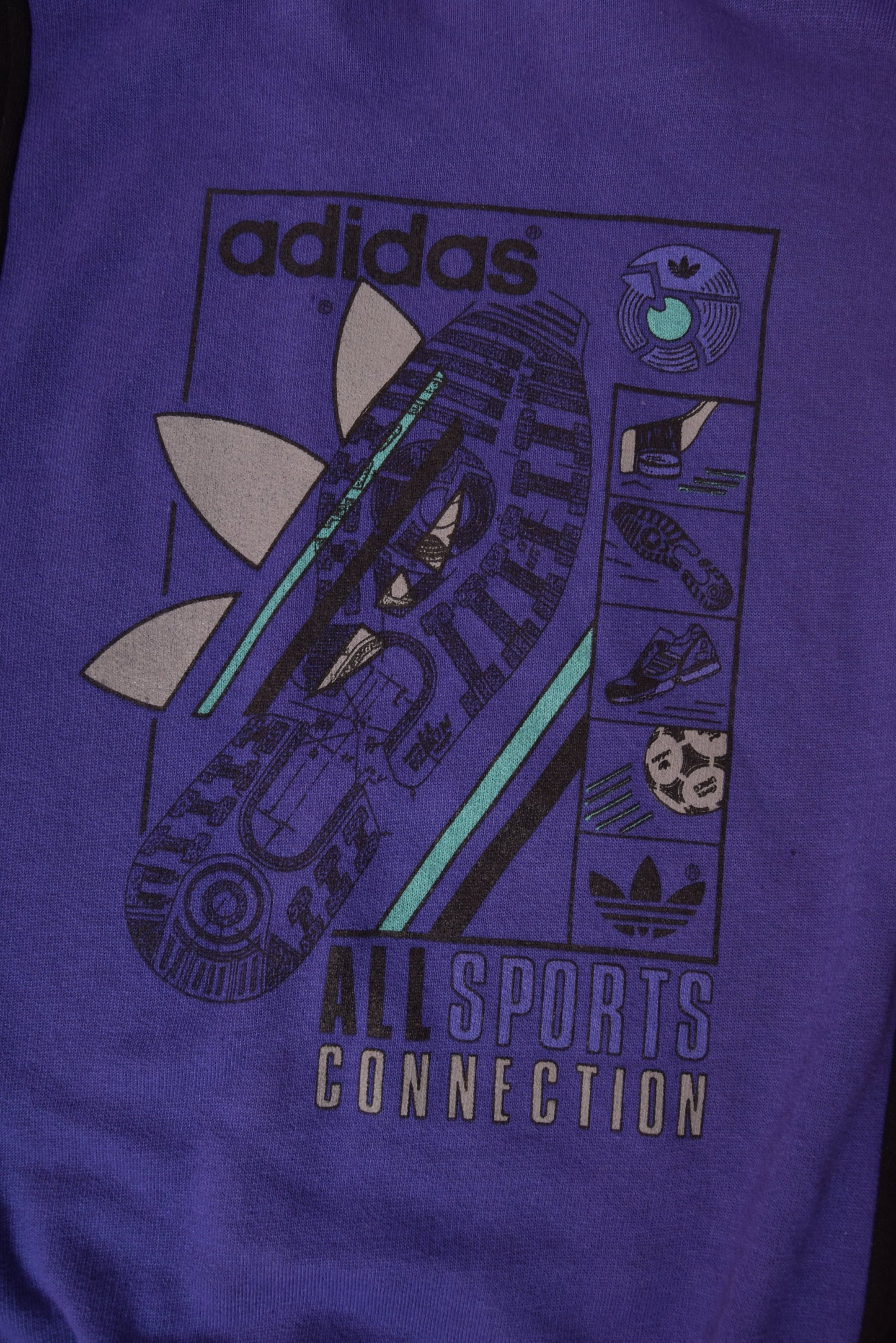 Vintage Adidas All Sports Connection Sweatshirt Etrusco Torsion Size M
