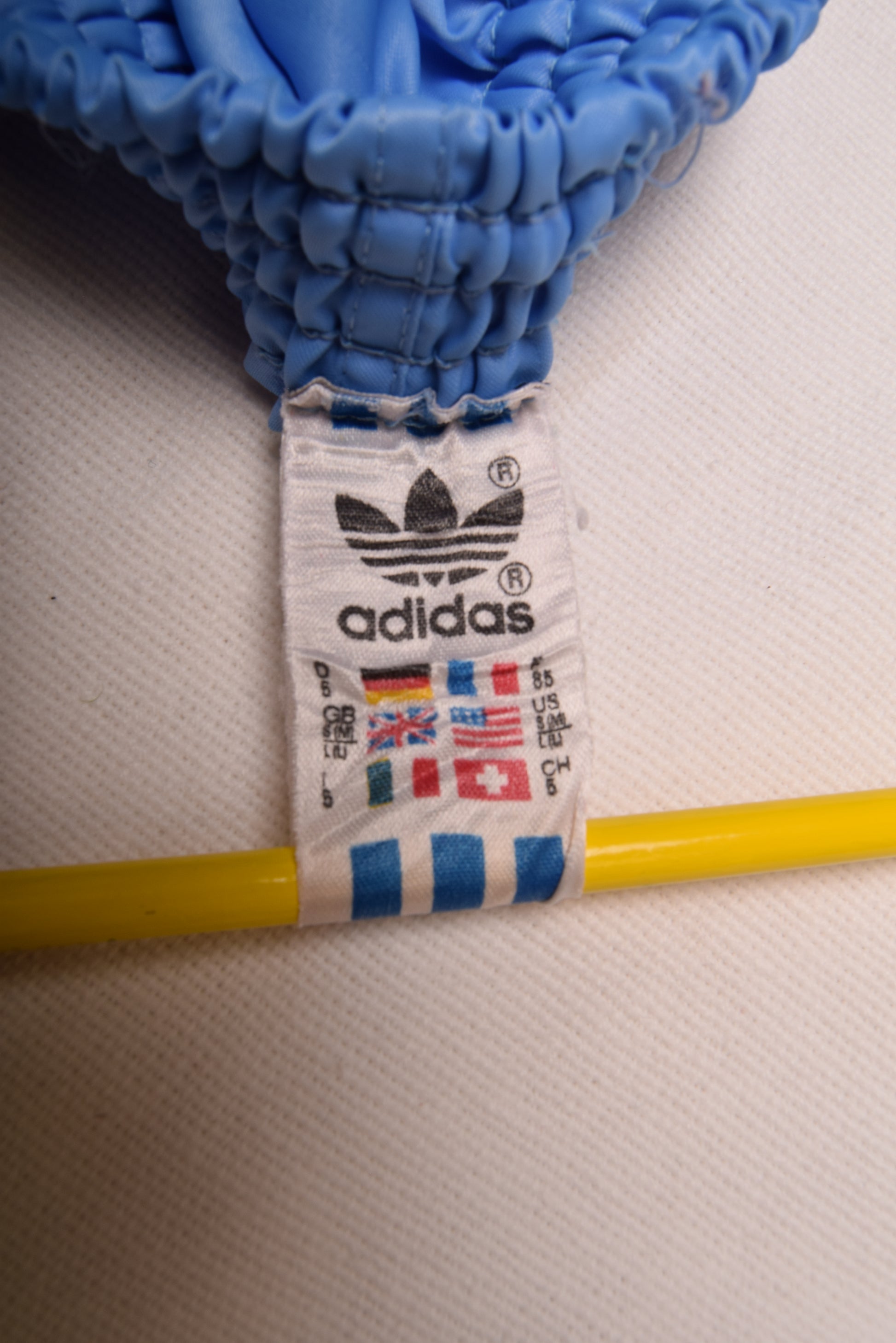 Vintage 80's Adidas Festival Shorts Blue Made in West Germany