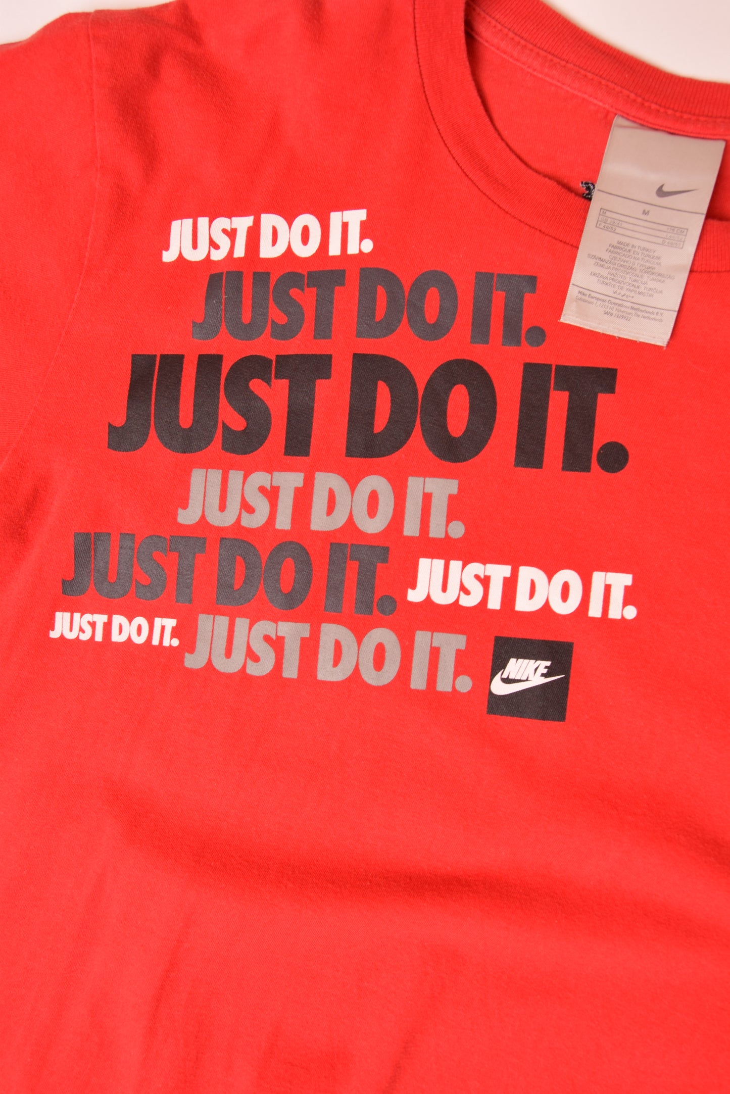 Vintage Nike T-Shirt Size M Red 100% Cotton