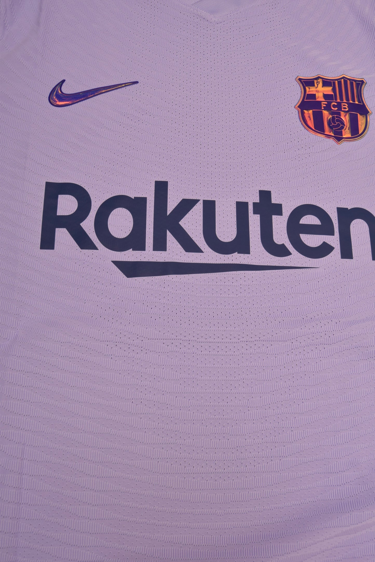Authentic New Barcelona Nike Player's Edition / Issue 2021 - 2022 Away Football Shirt Deadstock BN Rakuten Size L Purple Pulse DRI FIT ADV