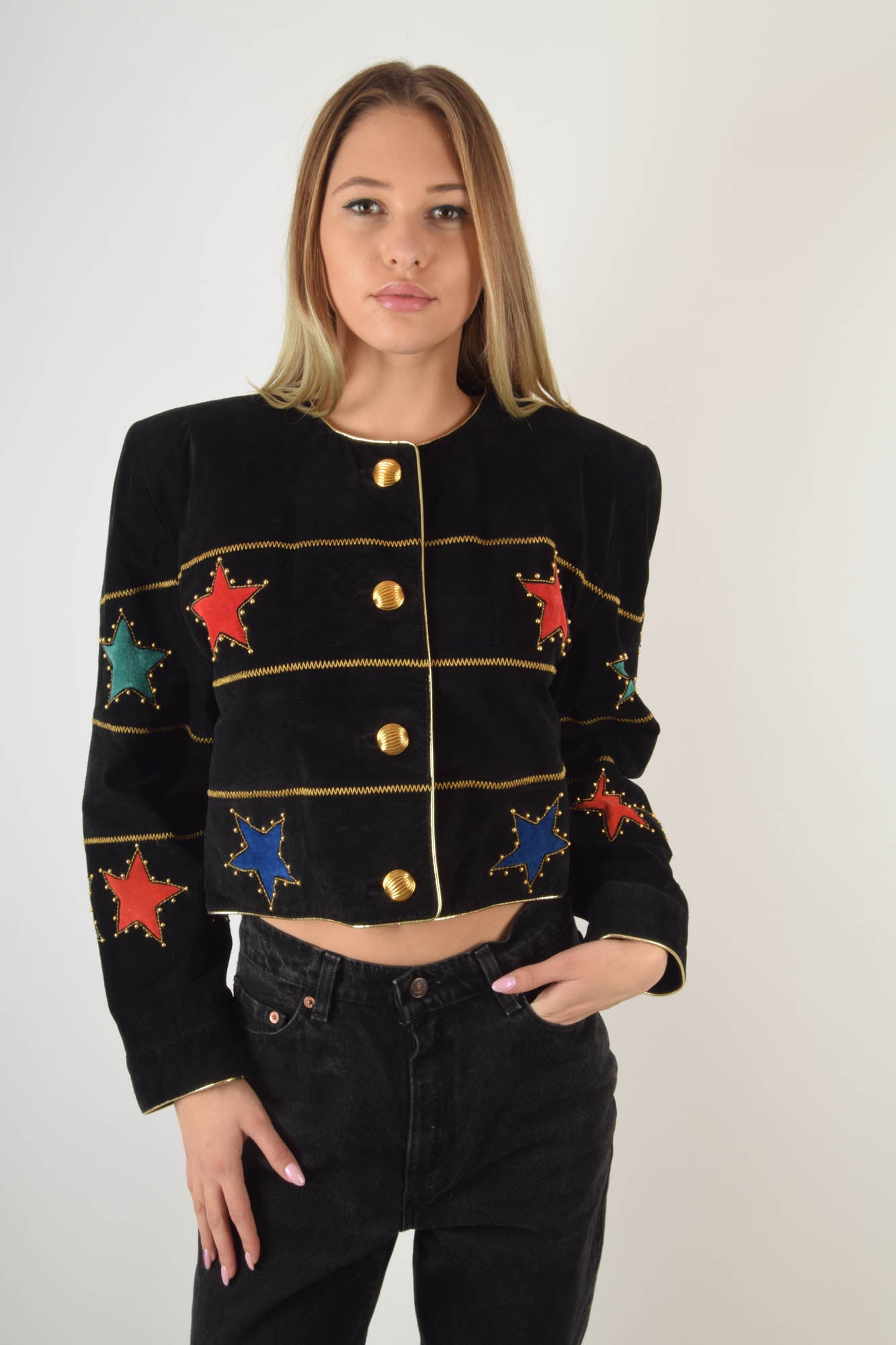 RARE 80s Dino'z Vintage Leather Jacket