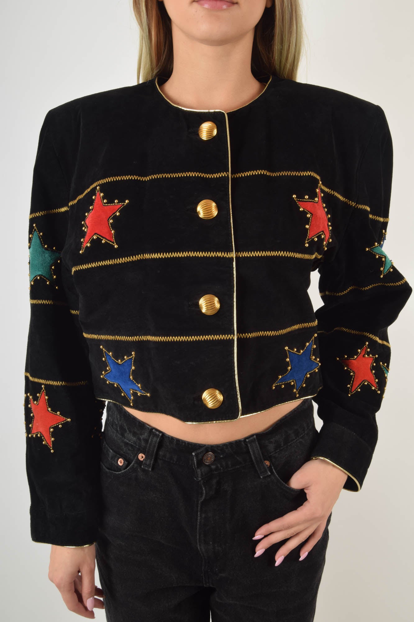 RARE 80s Dino'z Vintage Leather Jacket