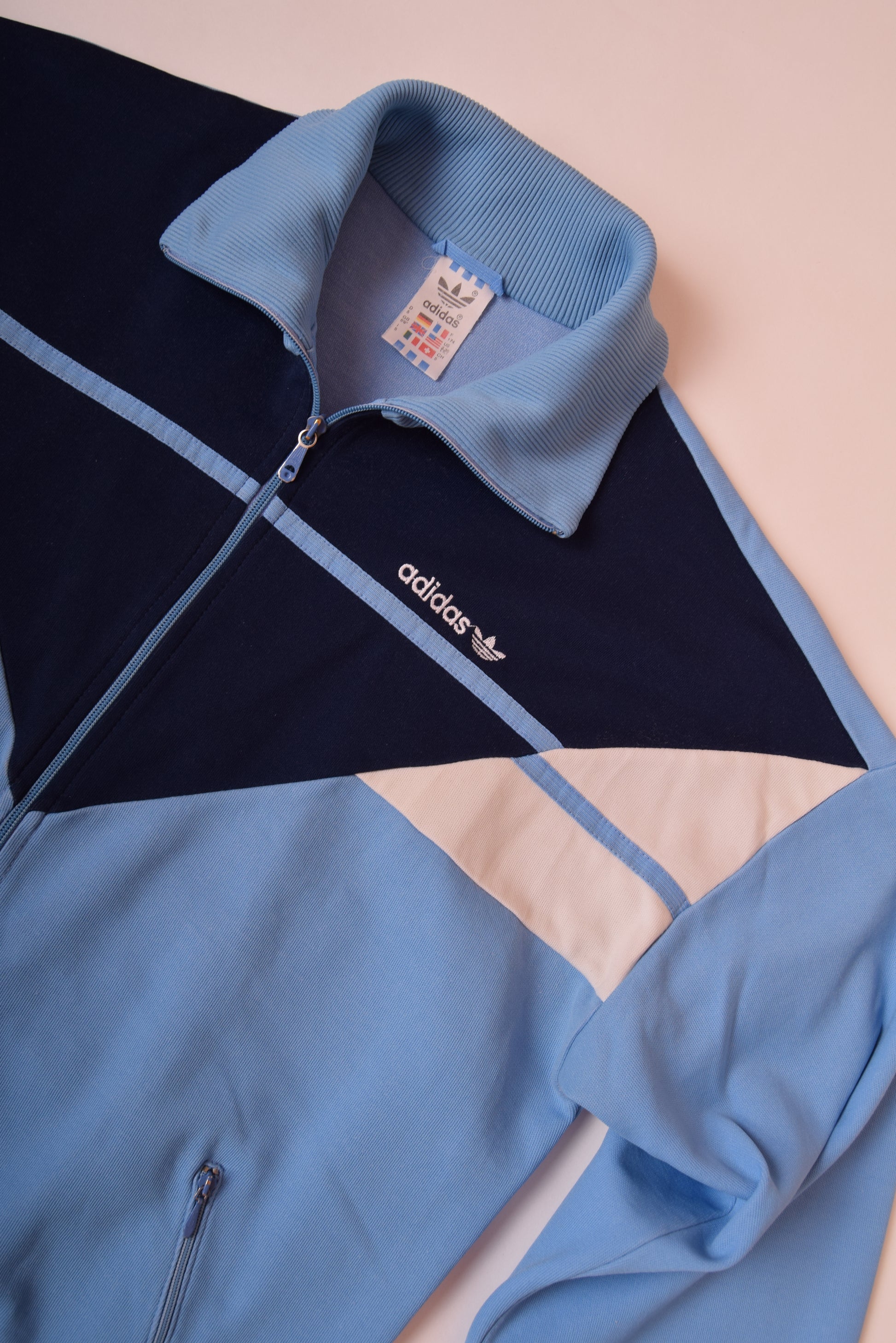 Vintage Adidas 80's Jacket / Track Top Made in Yugoslavia Size M