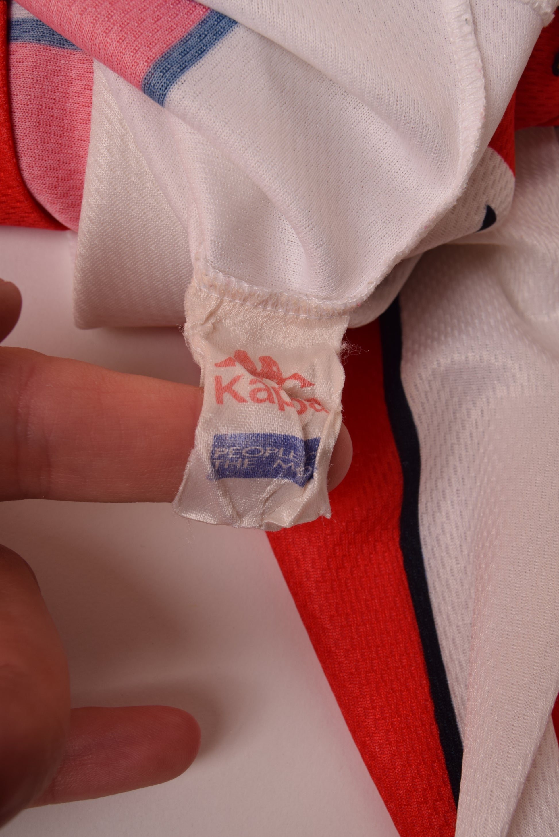 Vintage FK Crvena Zvezda Red Star Belgrade 1995-1997 Football Home Shirt Size S Made in Italy Long Sleeve Red White