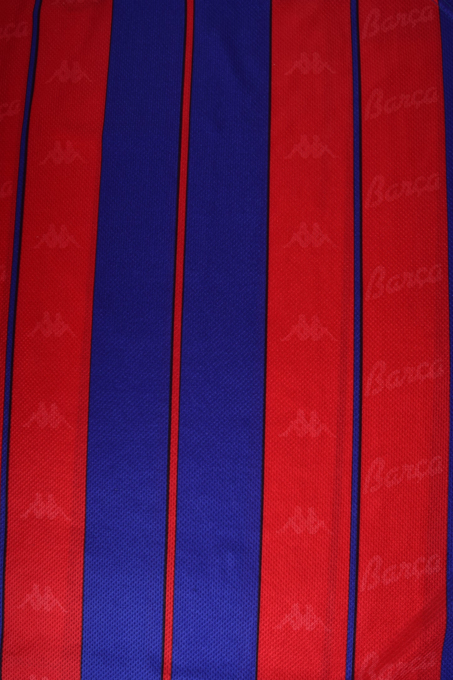 Vintage FC Barcelona Kappa Football Home Shirt '97-'98 Size XL Red Blue Made in Italy