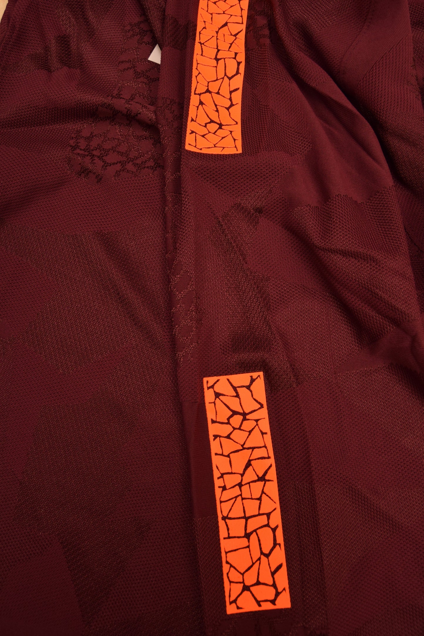 Authentic New FC Barcelona Nike Aeroswift Player Issue Away Third Football Shirt 2017 - 2018 Long Sleeves BNWT Deadstock Maroon Orange Size M Red Blue Rakuten Unicef