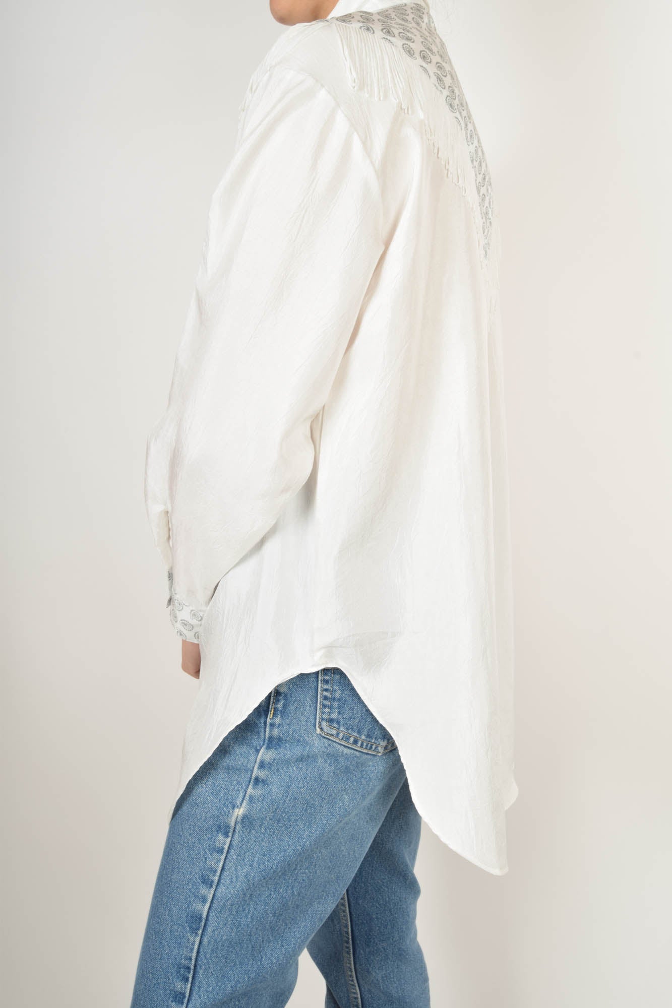 Vintage Shirt with Fringe 90's