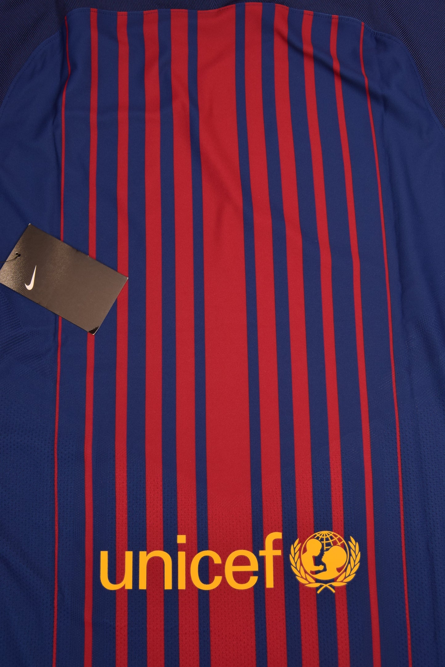 Authentic New FC Barcelona Nike Aeroswift 2016 - 2017 Player's Issue / Edition Away Football Deadstock BNWT Long Sleeve Shirt Size M Unicef Beko Long Sleeves