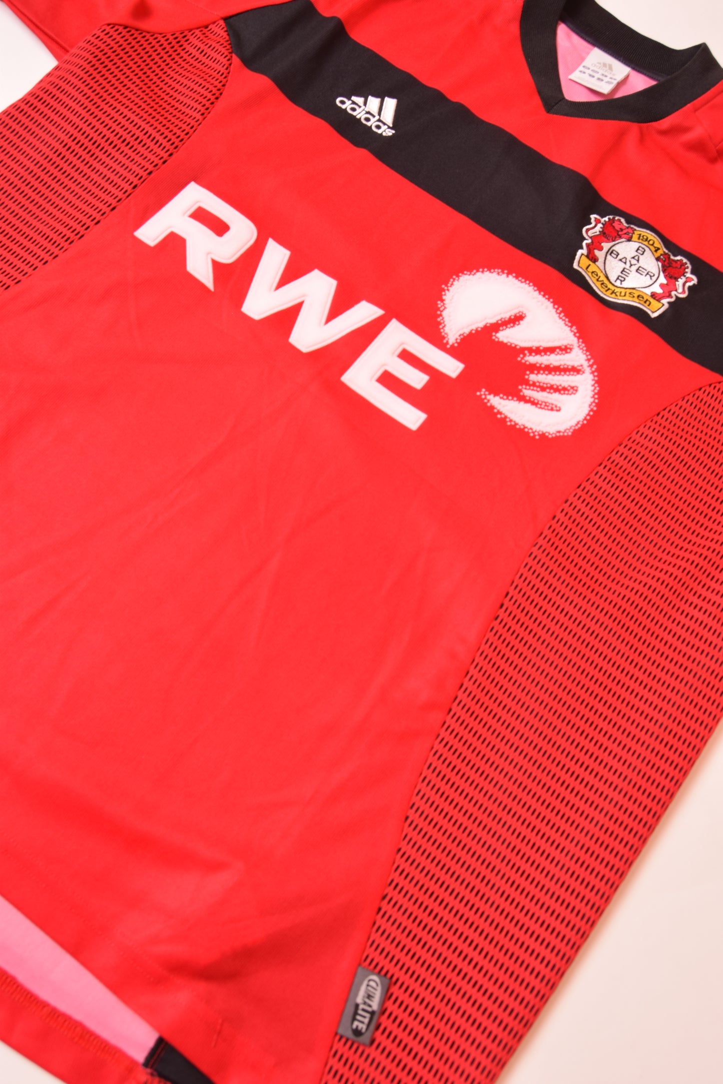 Bayer Leverkusen Adidas 2002-04 Home Football Shirt Size L