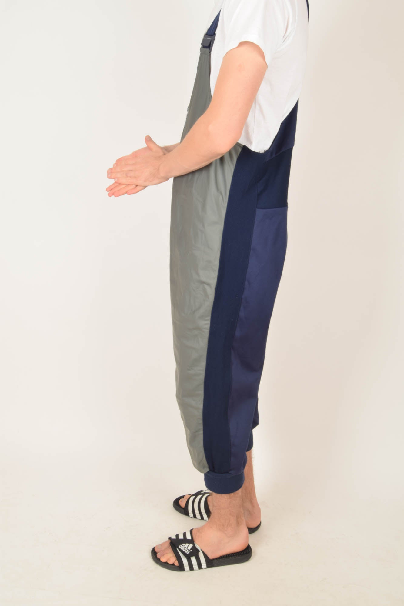 Vintage Adidas Jumpsuit / Dungaree Made in Finland 80's