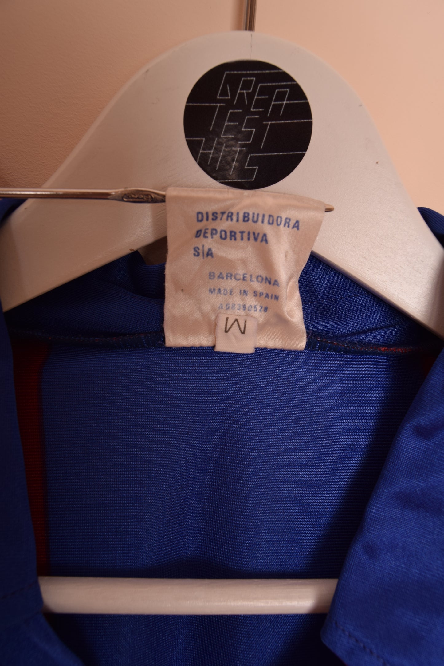 Vintage Meyba FC Barcelona Home Football Shirt / Jersey '84-89 Made in Spain Size S-M