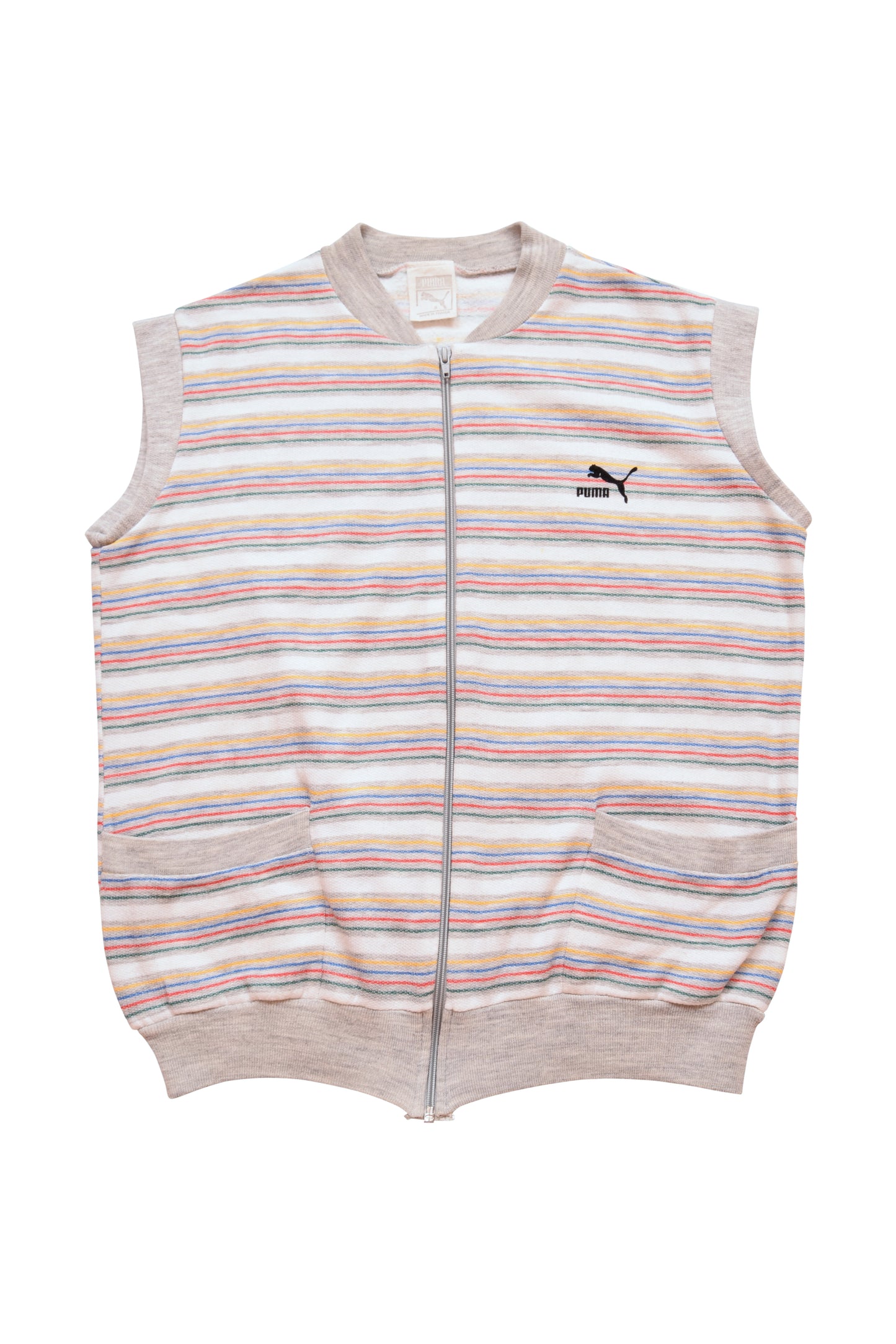 Vintage Puma Vest 80's Size M Made in France