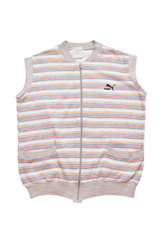 Vintage Puma Vest 80's Size M Made in France
