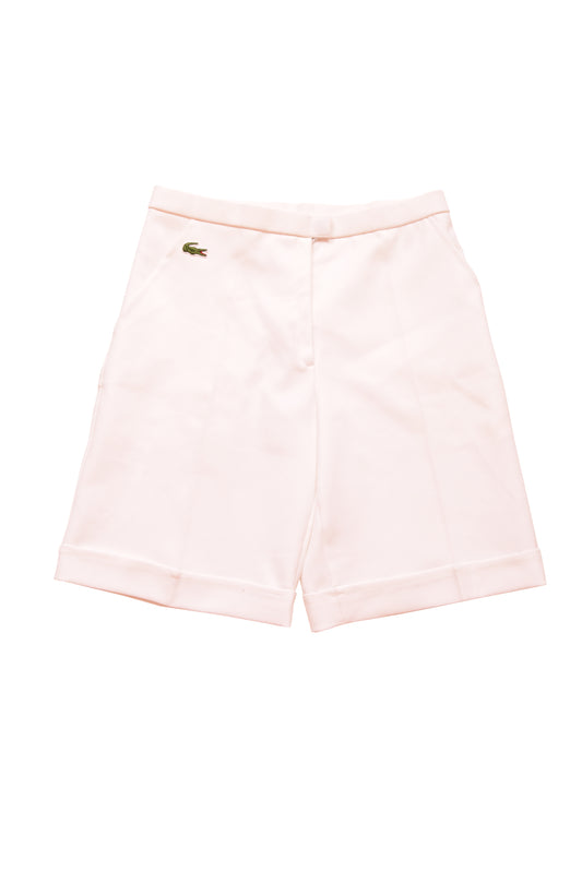 Vintage Lacoste Chemise 80's Shorts White Made in France