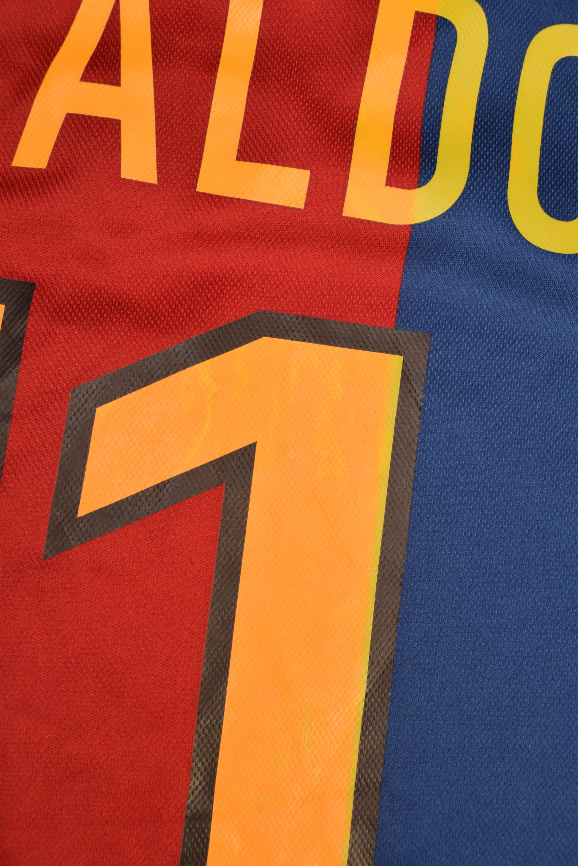 FC Barcelona Nike 1998 - 1999 Football Shirt Home Size L Red Blue Made in Portugal