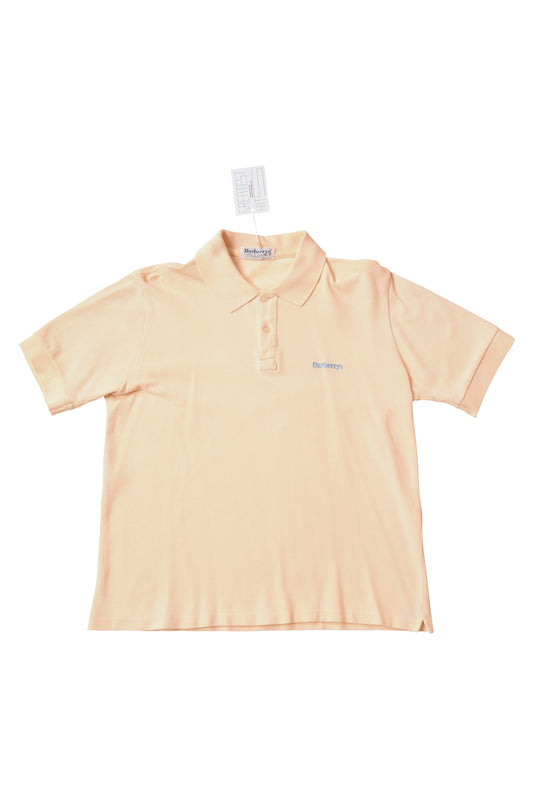 Vintage Burberrys' Polo Shirt 80's 100% Cotton Made in England