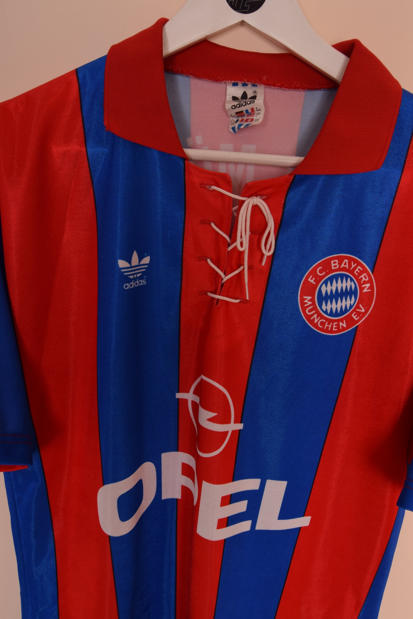 Very Rare Bayern Munich / Munchen Adidas 1989-1990 Special Edition 90th Anniversary Football shirt