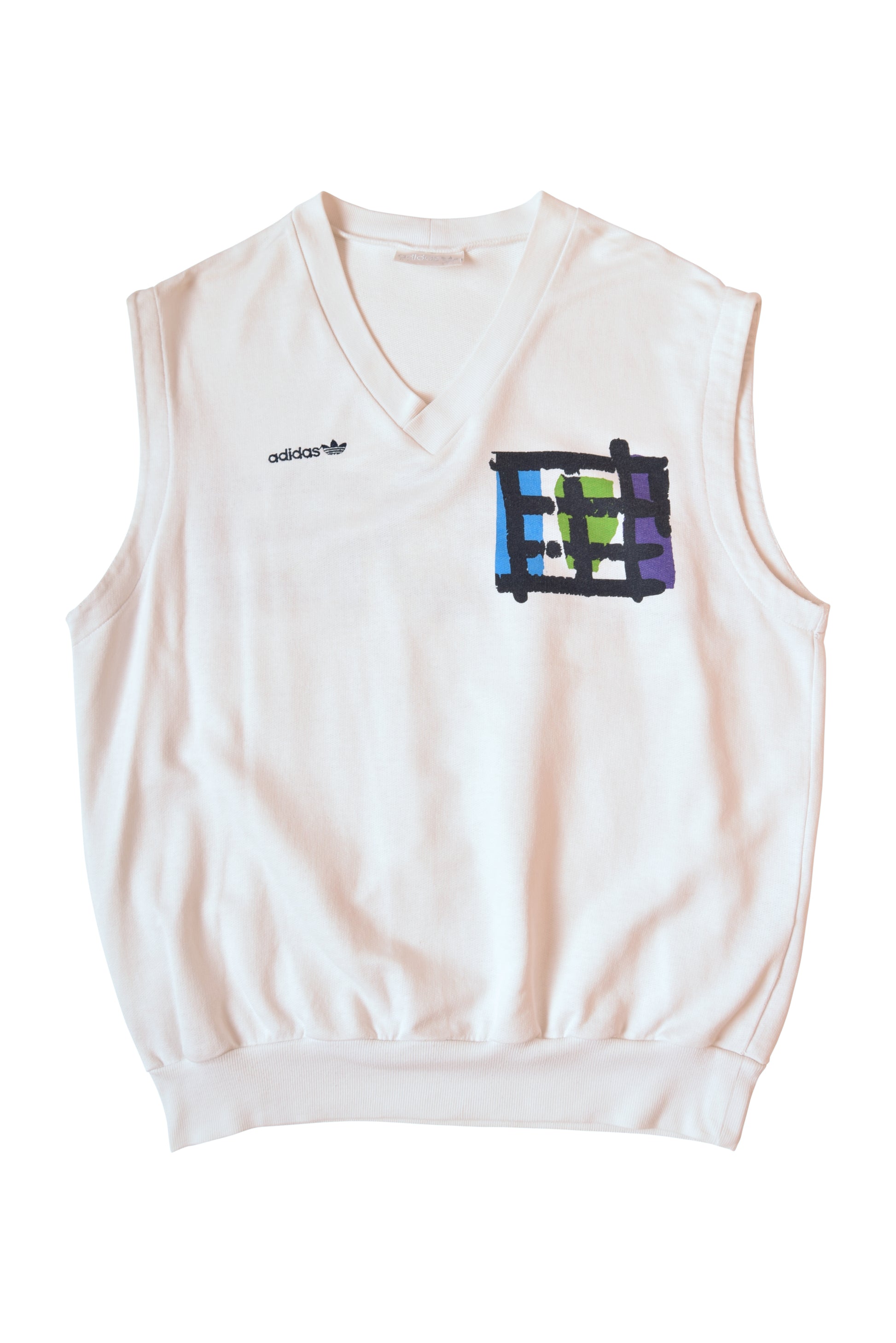 Adidas Stefan Edberg Tennis Vest 80's Made in Yugoslavia
