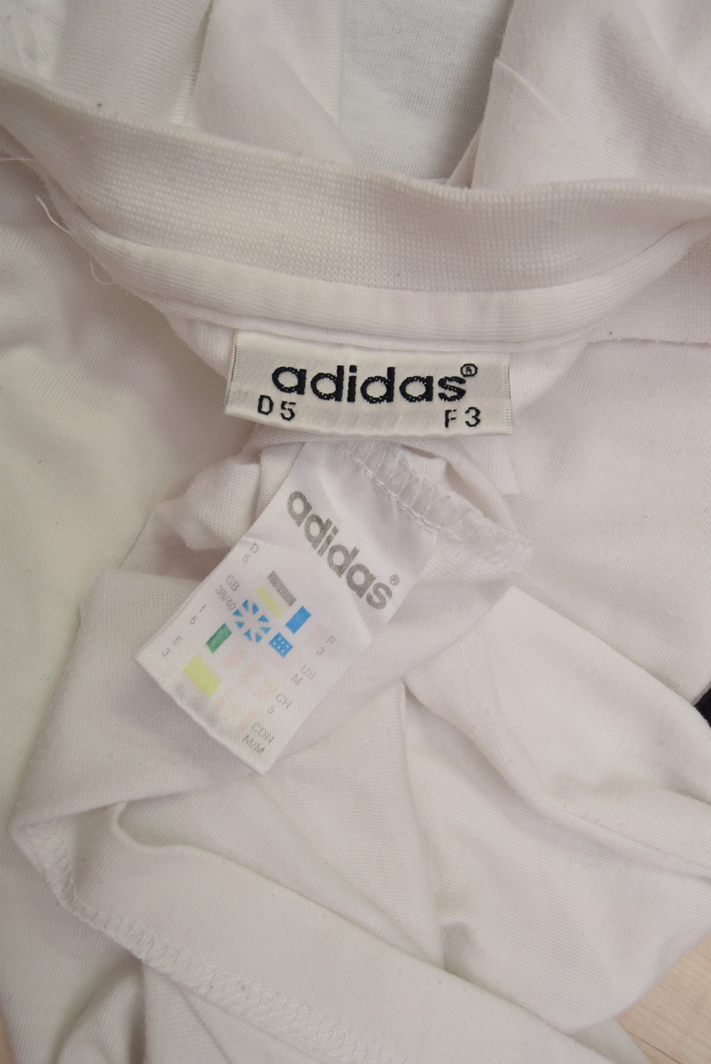 Germany Adidas 1996-1997 Training Shirt / Jersey / Leisure T-Shirt Football Size M White