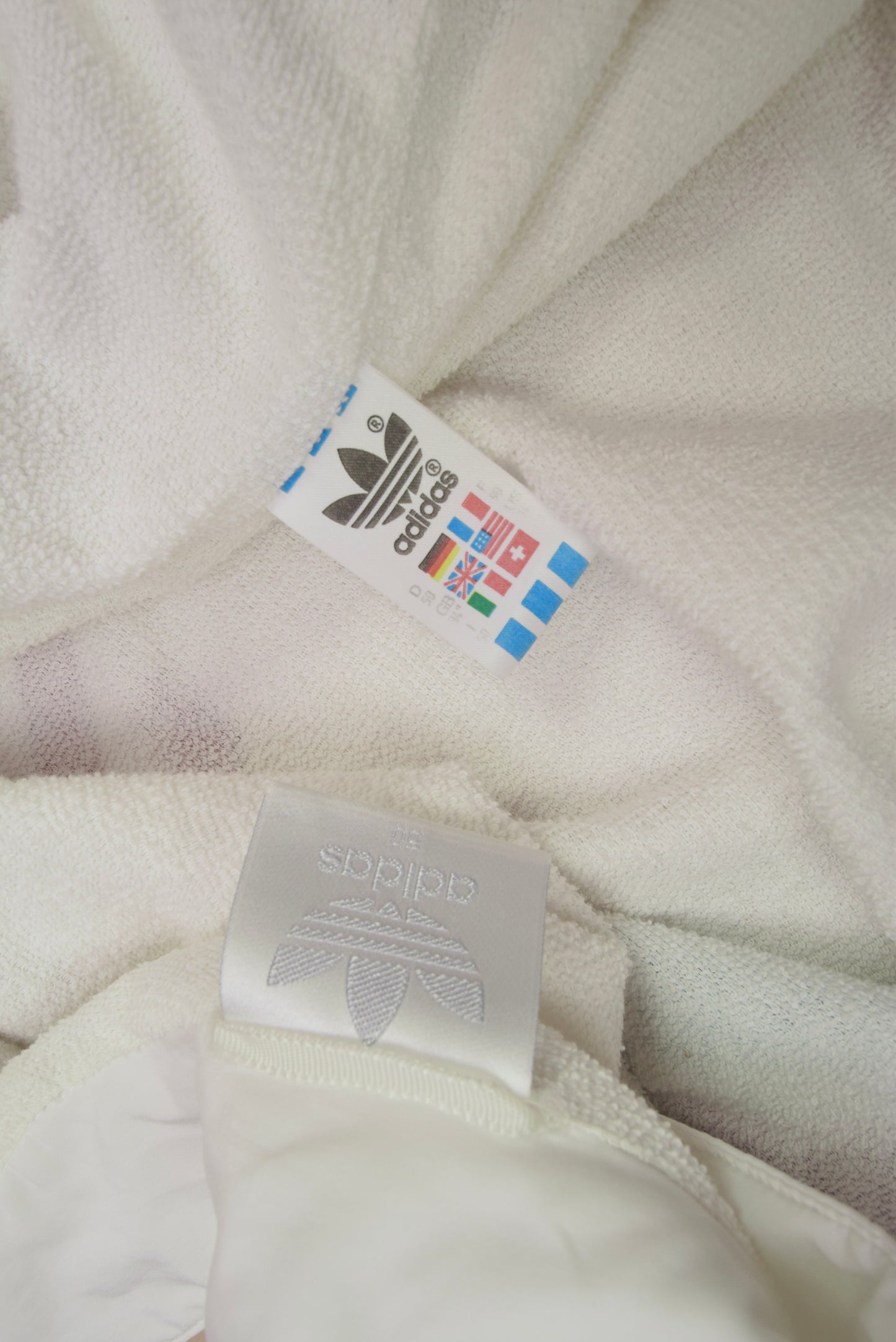 Vintage Vintage Adidas Ivan Lendl Tennis Jacket White White Red Blue Size M