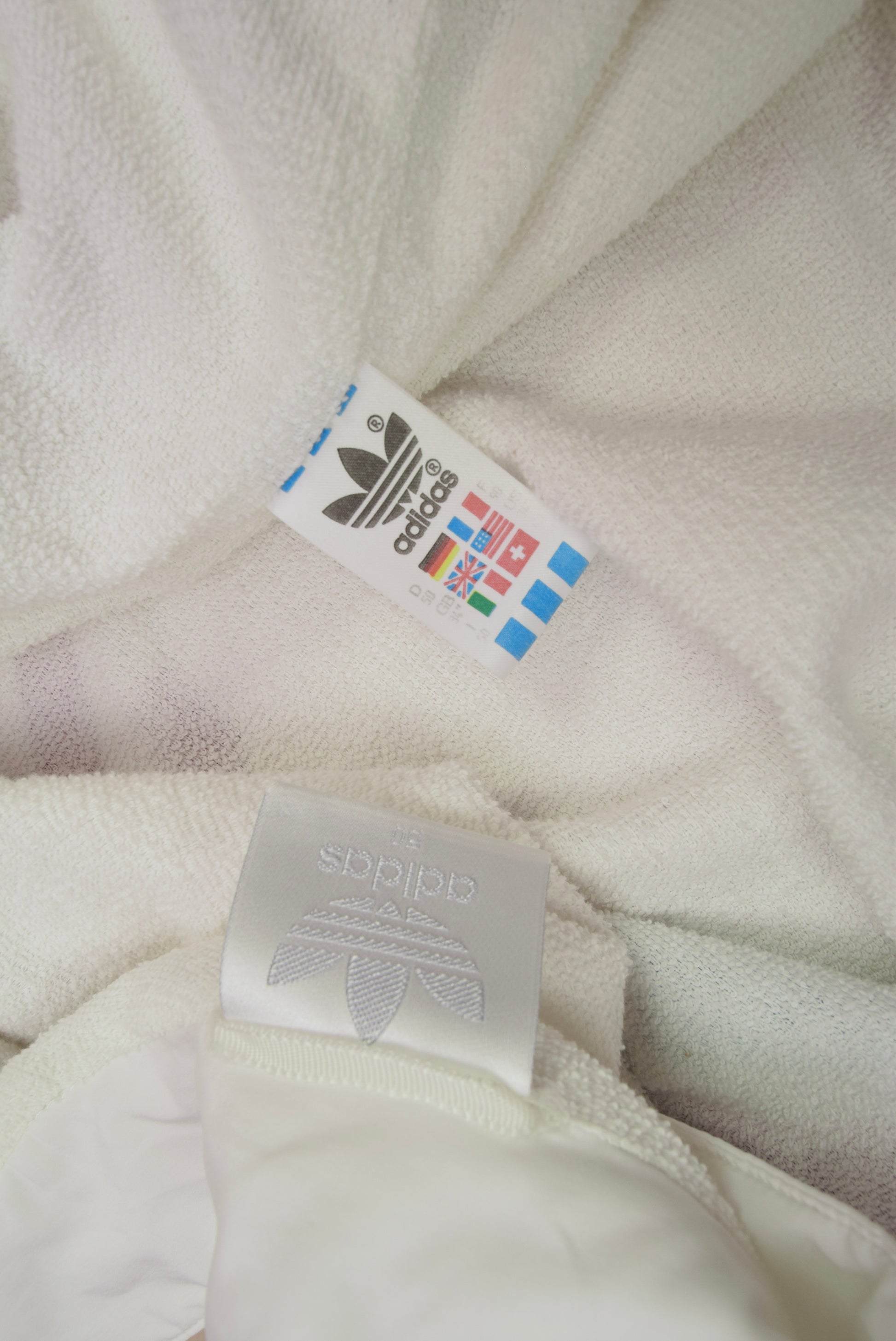 Vintage Vintage Adidas Ivan Lendl Tennis Jacket White White Red Blue Size M