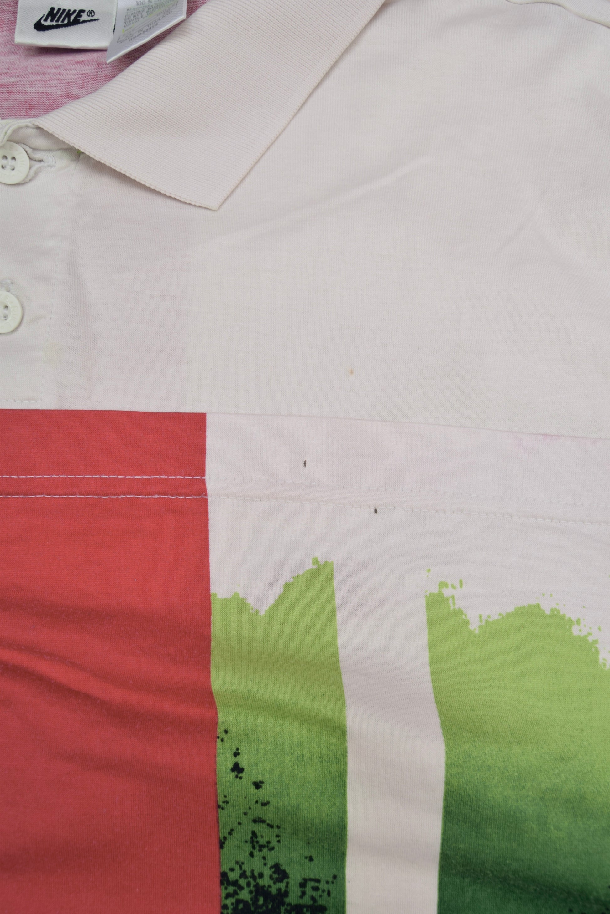 Vintage 90's Nike Challenge Court Polo Shirt Tennis Size XL Andre Agassi