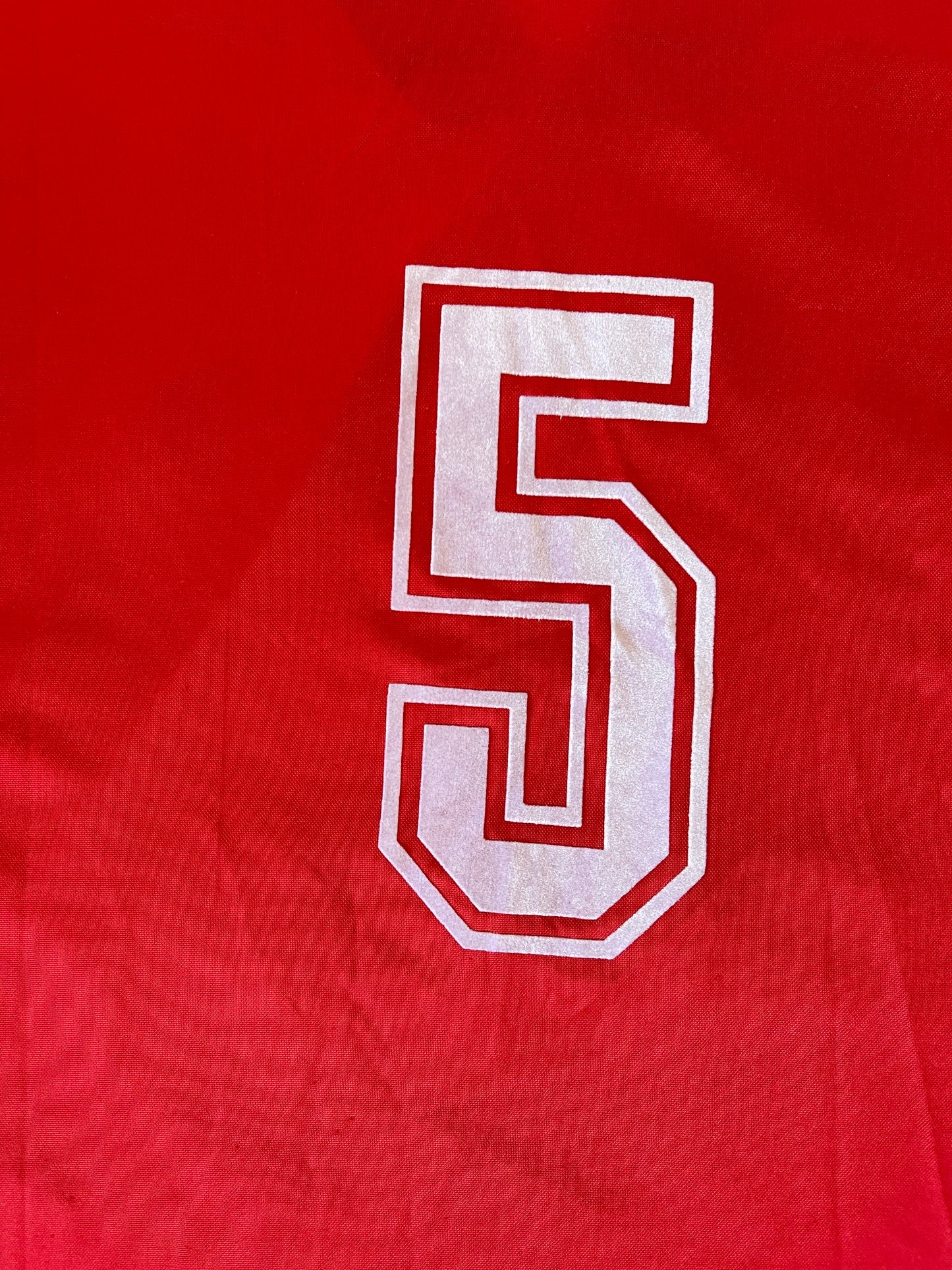 Vintage Adidas Equipment Bayern Munchen Munich 1993-1995 Football Shirt Home #5 Red Blue Opel Size XL Made in UK