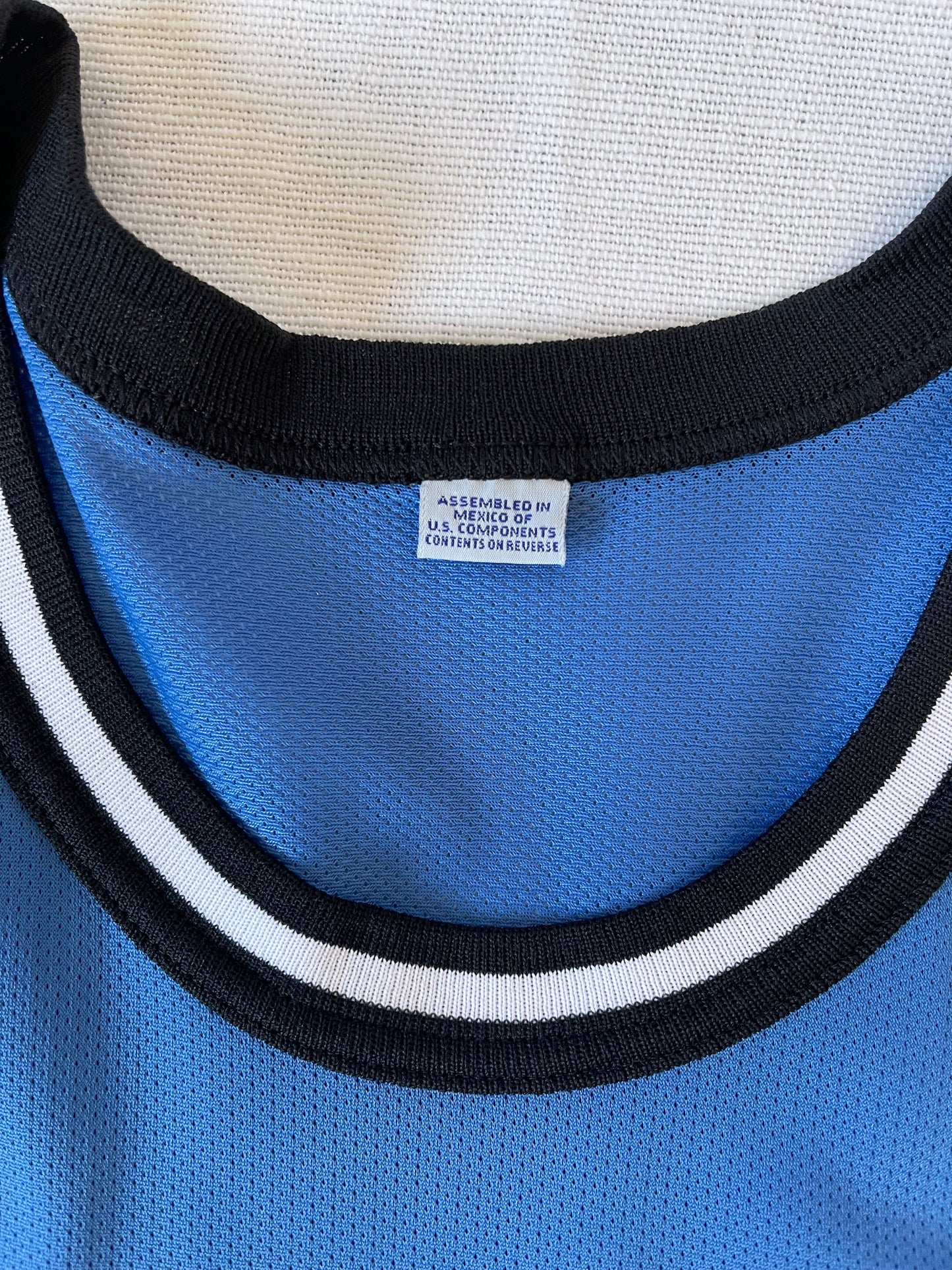 Orlando Magic Penny Hardaway Champion 1995-1998 Away Basket Jersey NBA #1 Size 48 / XL Blue