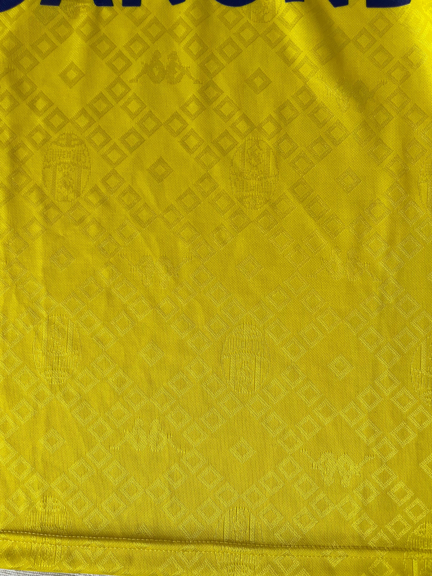 Juventus Torino Kappa 1992 - 1993 Away Football Shirt Yellow Danone Made in Italy Size M