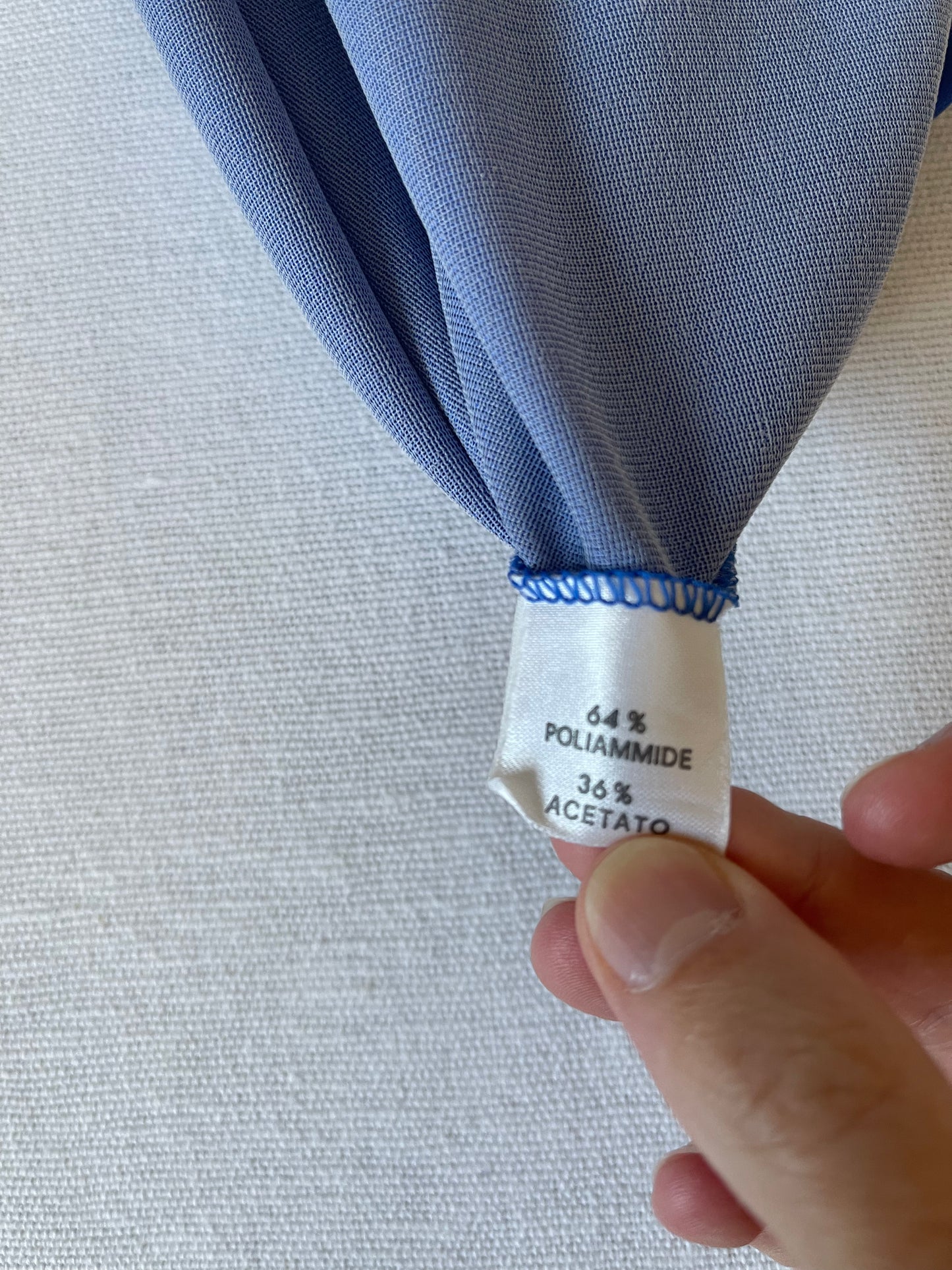 Vintage 1986-1990 Italy Italia Diadora Football Shirt Home Made in Italy Blue Size M