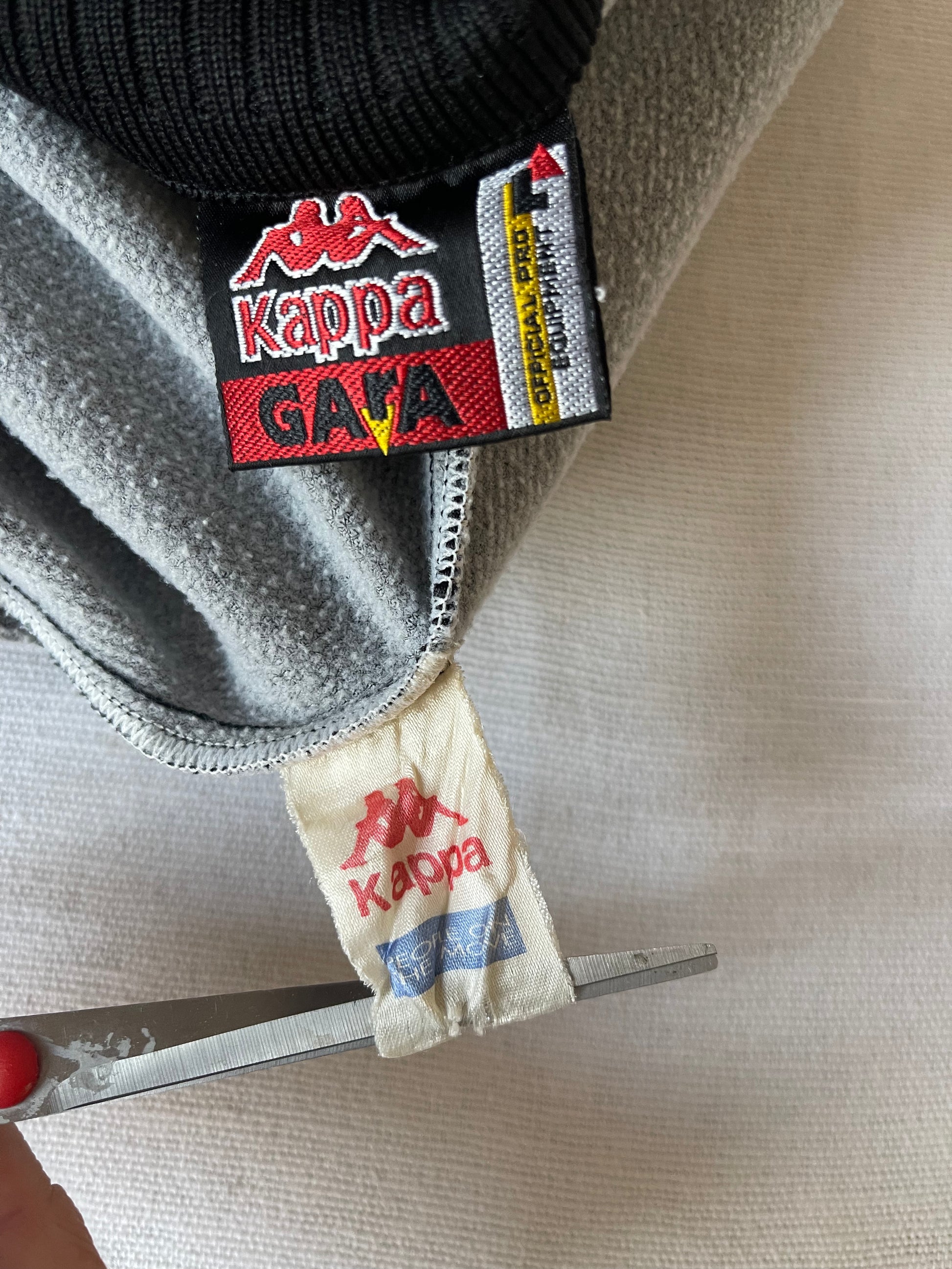 Vintage Juventus Kappa 1998-1999 Jacket Size L Black