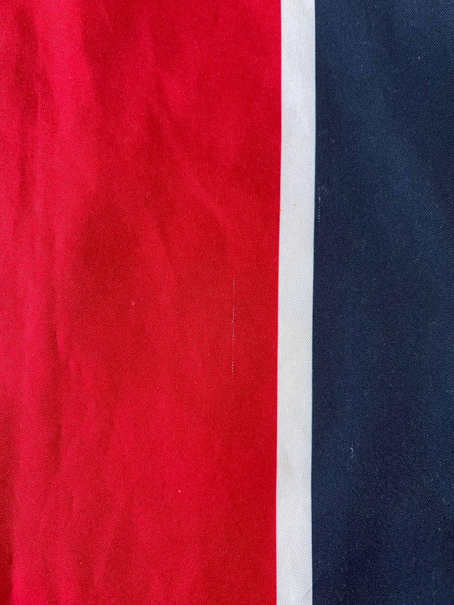 PSG Paris Saint Germain Nike Total 90 2005 - 2006 Home Football Shirt Red Blue Thomson Size L