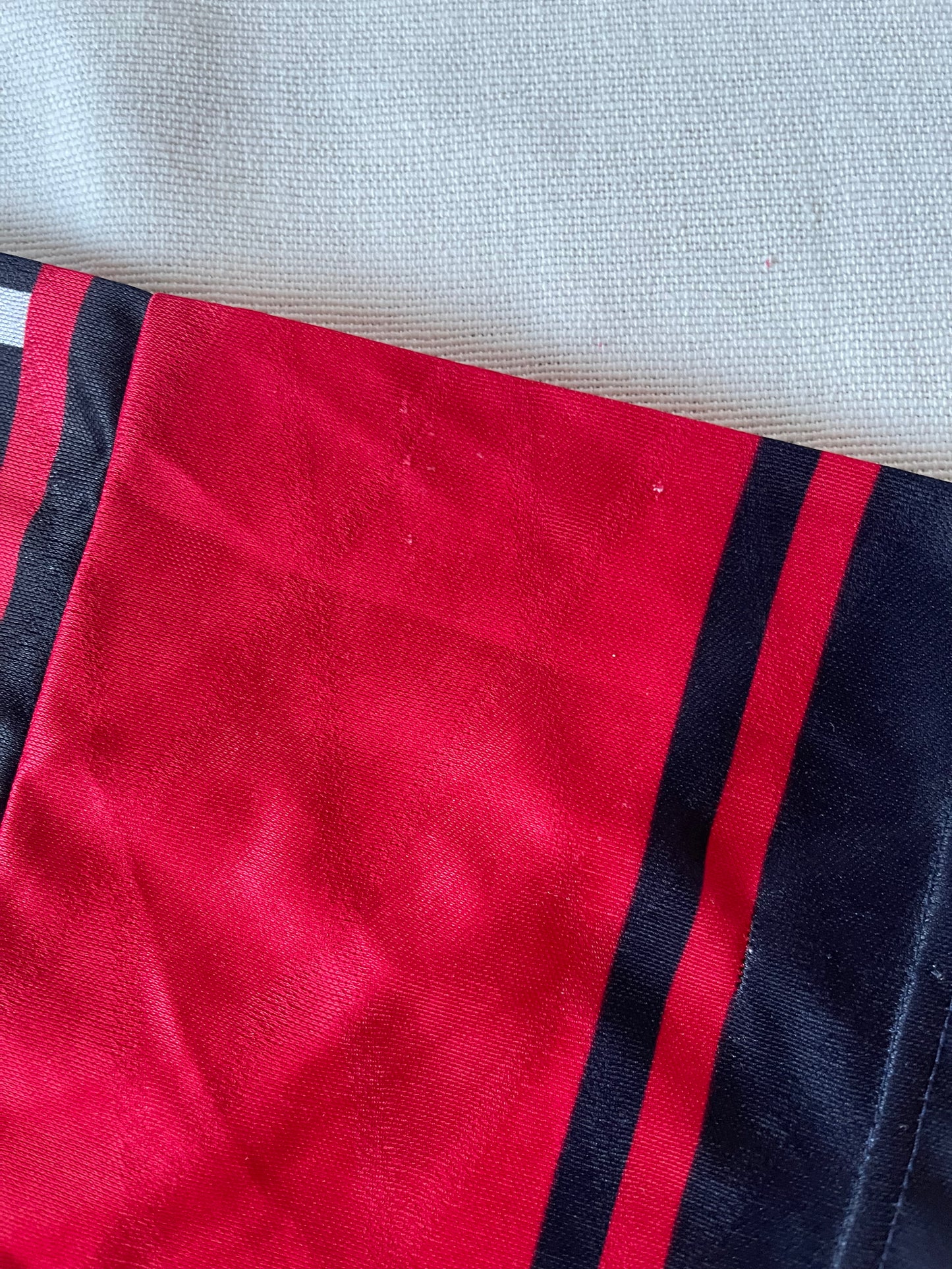 Vintage Bayern Munchen Munich Adidas Home Football Shirt 1997-1999 Black Red Opel Size L Made in England