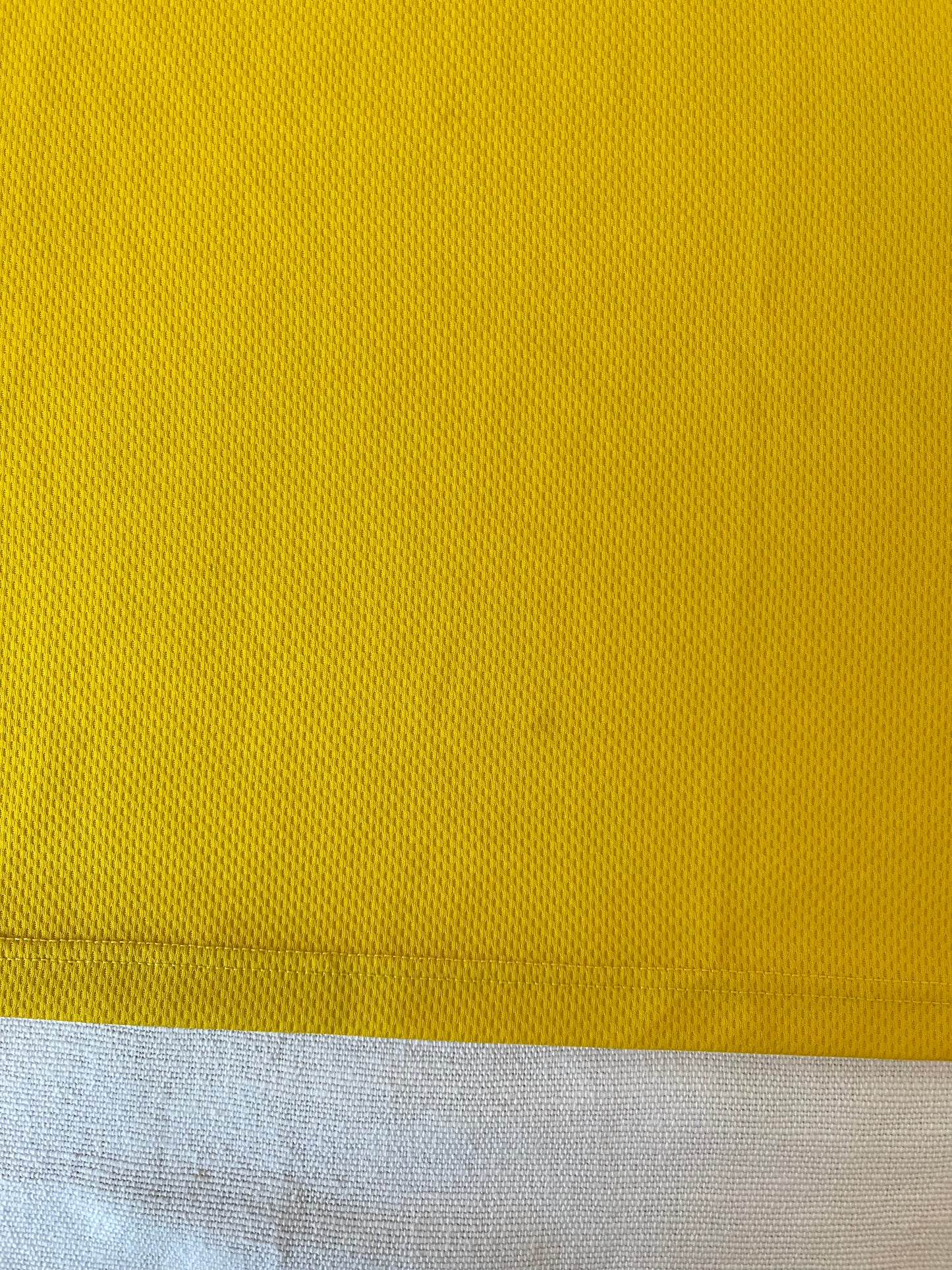 NAC Breda FILA 1998 - 1999 Home Football Shirt Size L Made in Italy Fujifilm Yellow Black