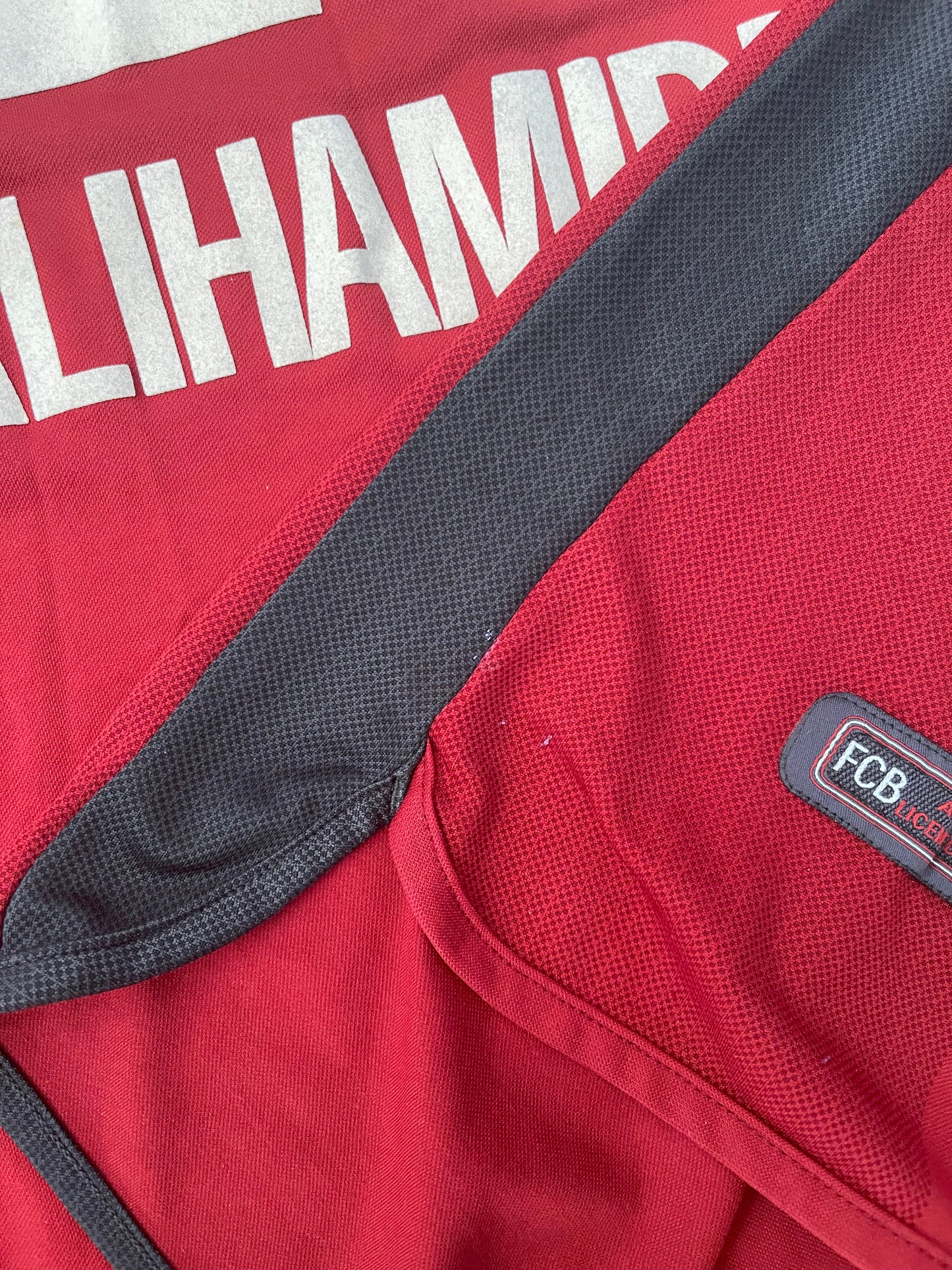 Adidas Bayern München Munich Salihamidzic #20 2001 - 2002 Home Football Shirt Size XL Opel