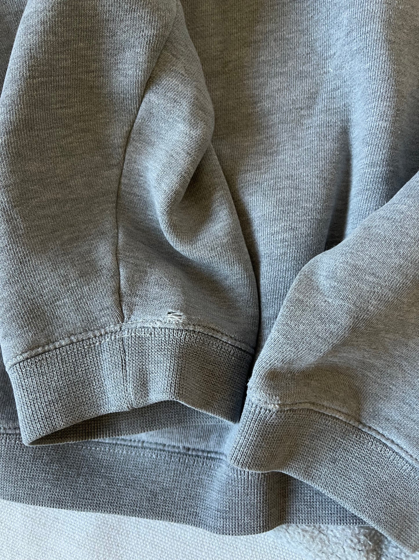 Vintage 90's Adidas Equipment Sweatshirt Grey Size M - L Heavy Cotton