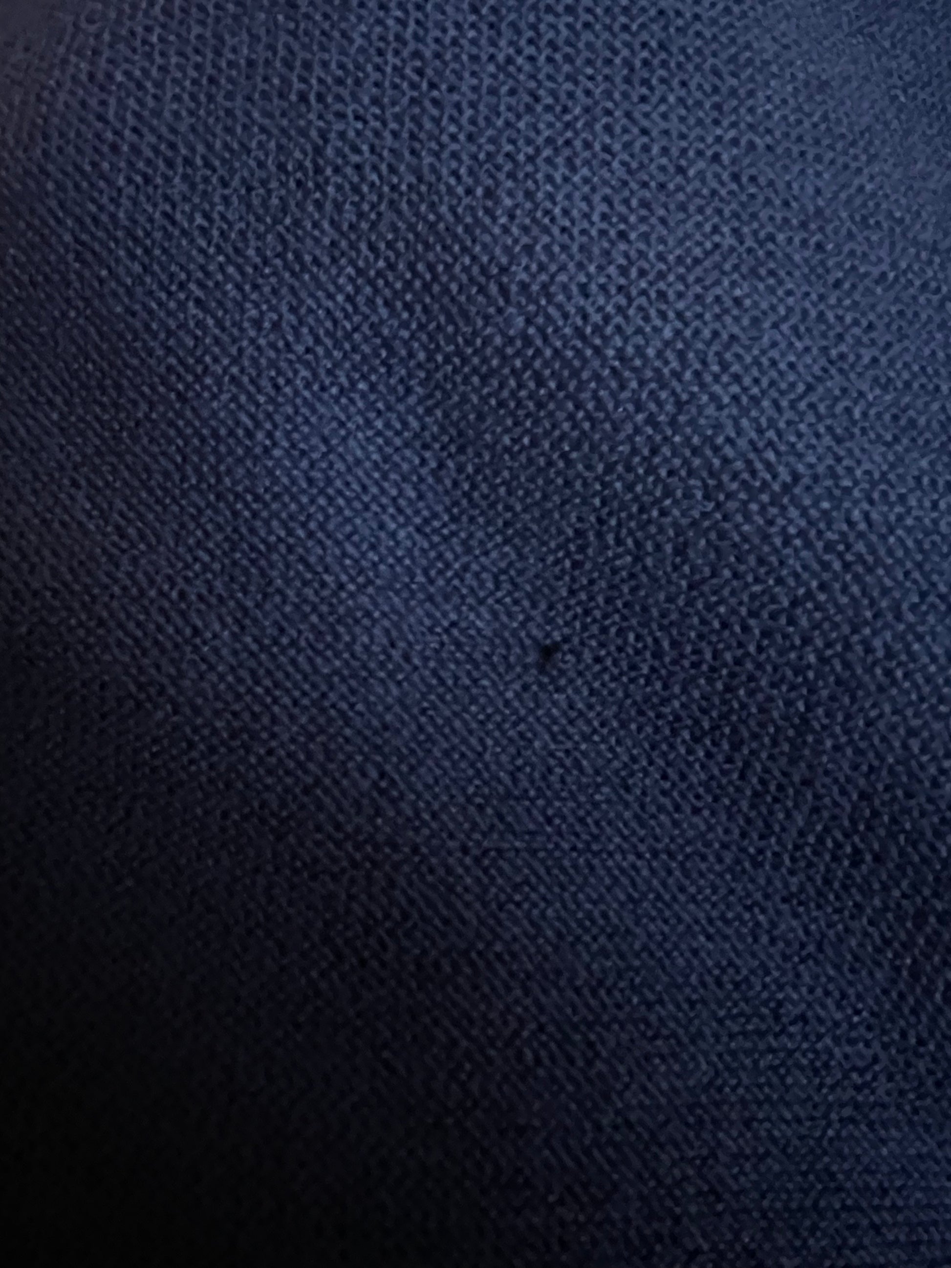 Vintage 80's Lacoste Cardigan Made in France Navy Blue 100% Wool