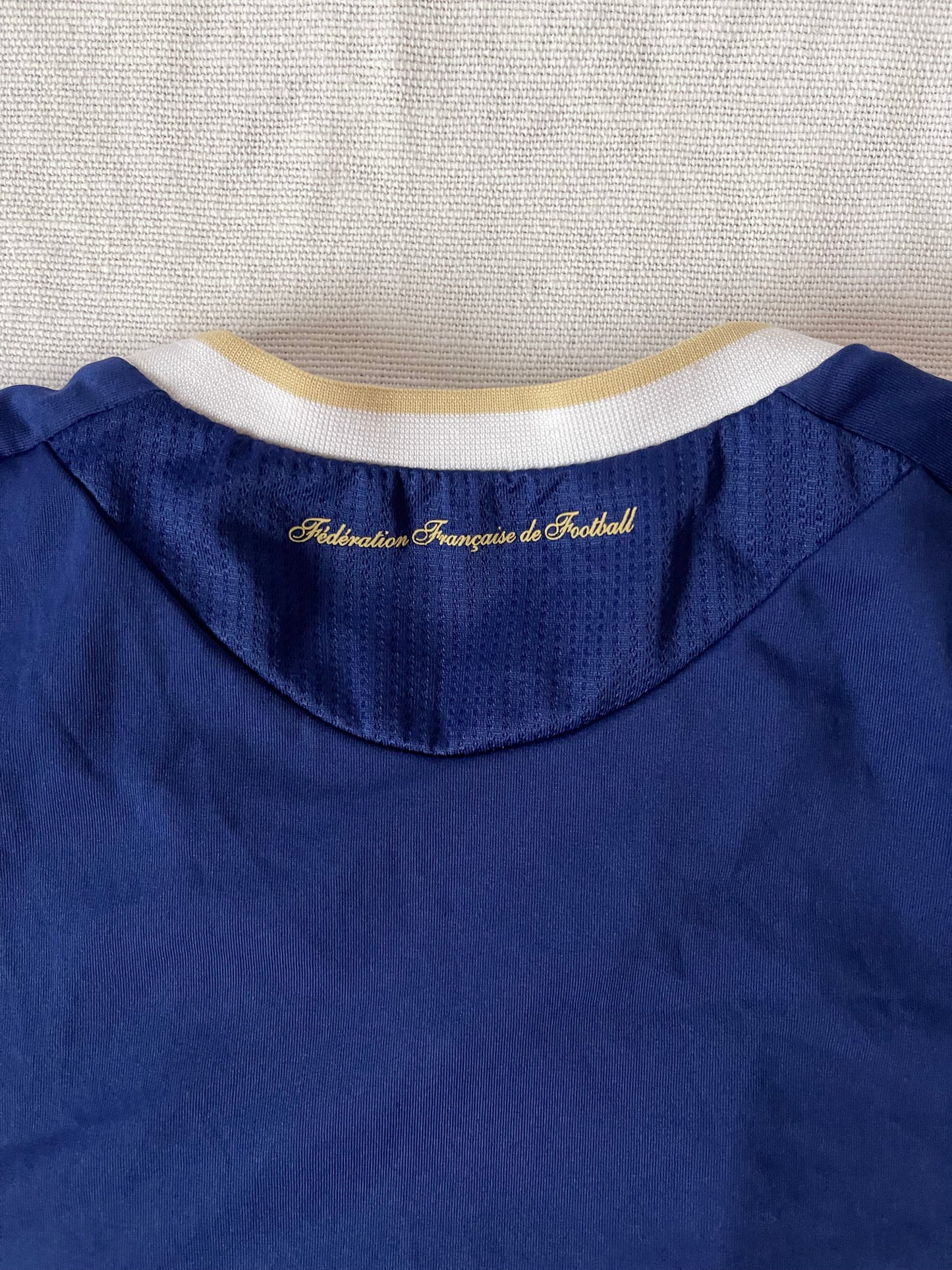 France Adidas 2010 - 2011 Home Football Shirt Size XL Blue