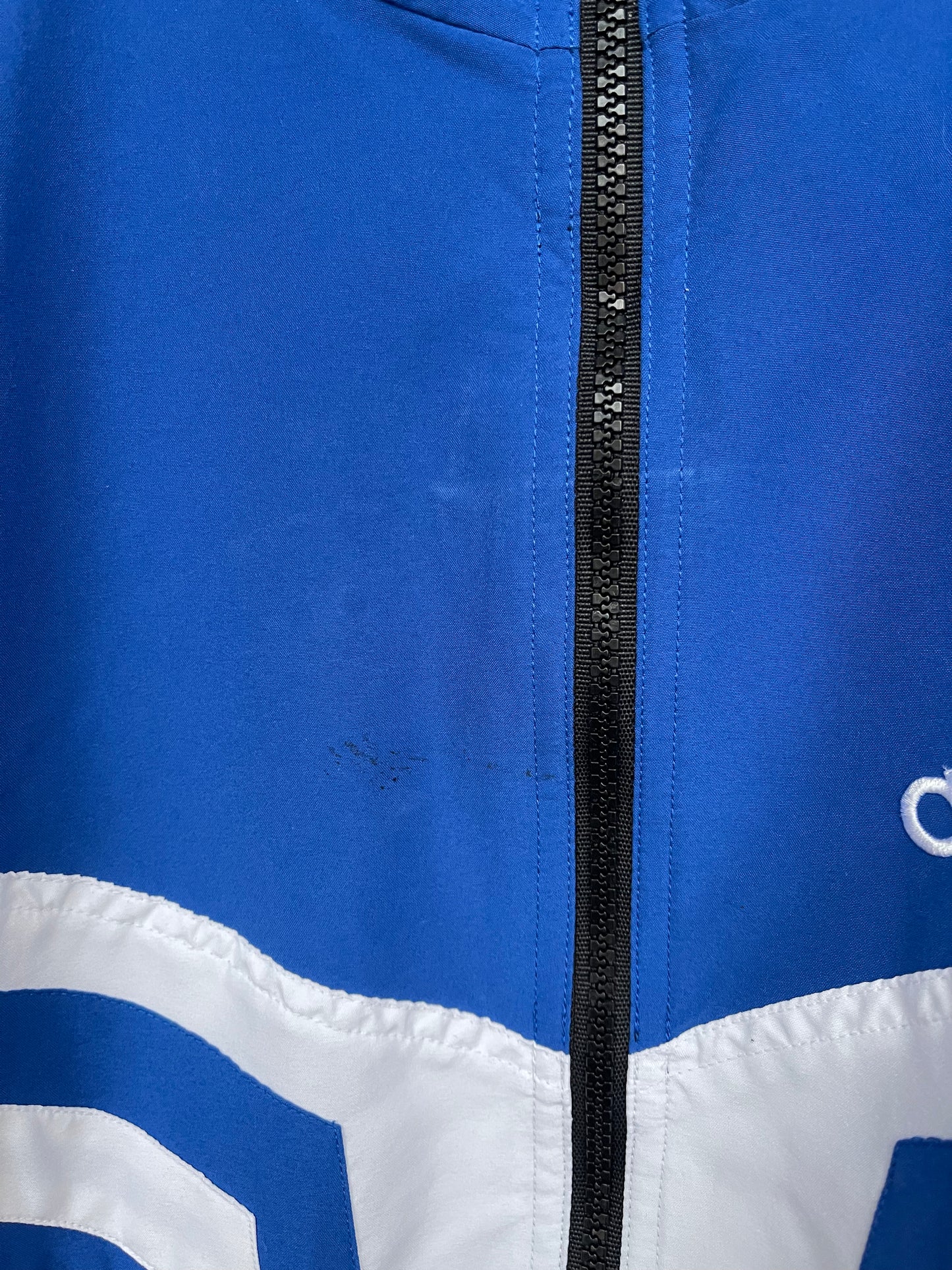 Vintage 90's Adidas Jacket Size XL-XXL Blue Black White