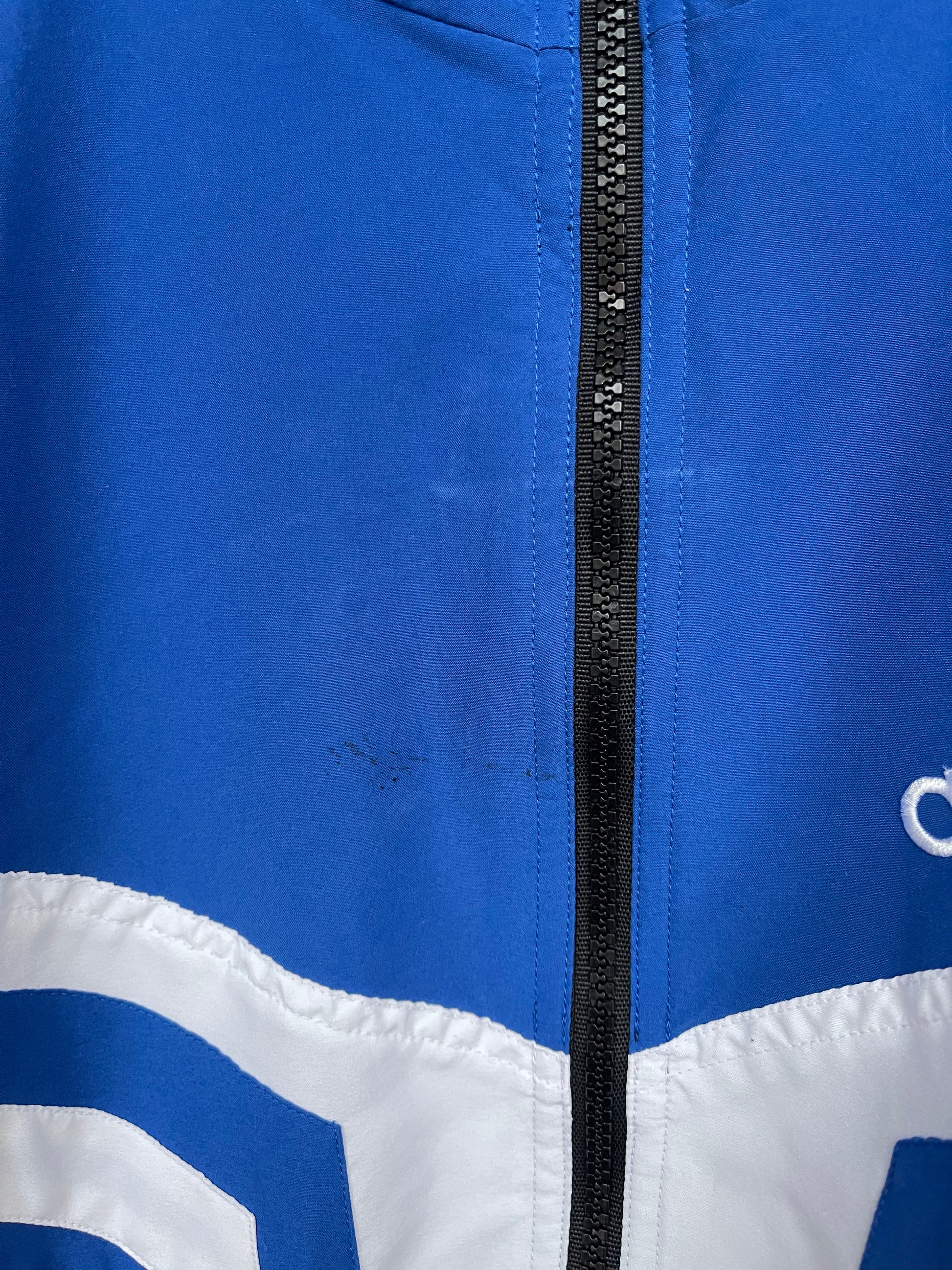 Vintage 90's Adidas Jacket Size XL-XXL Blue Black White