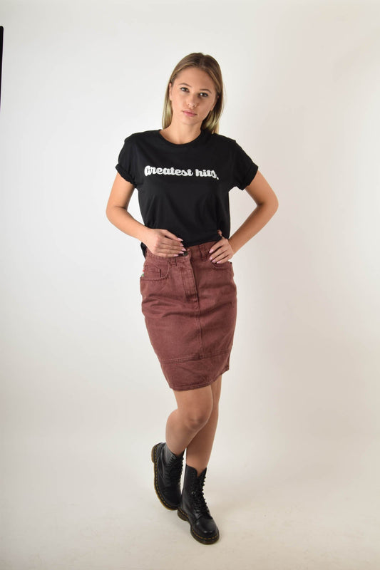 Vintage Moschino Denim Skirt Made in Italy
