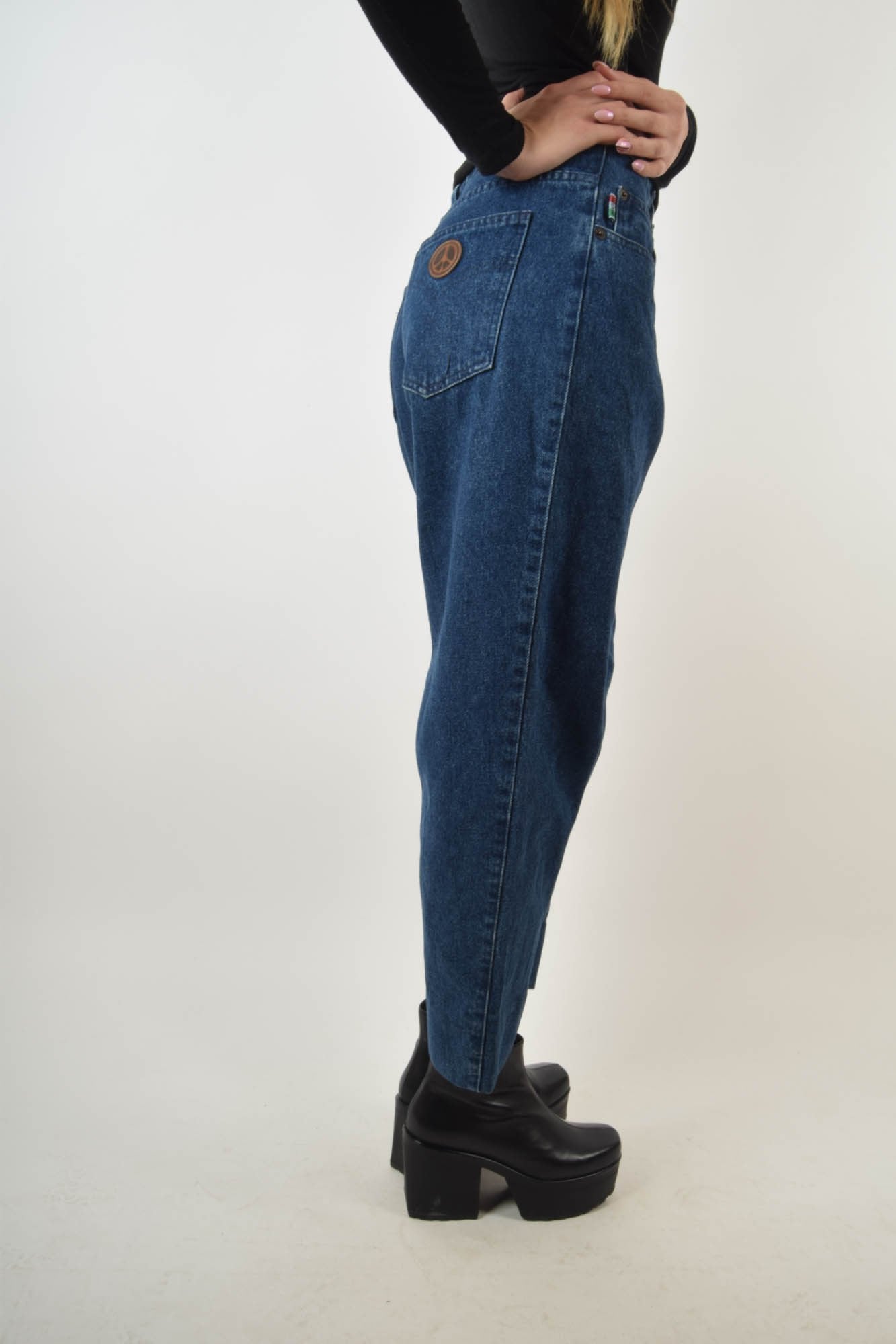 Vintage Moschino Mum Jeans Made in Italy