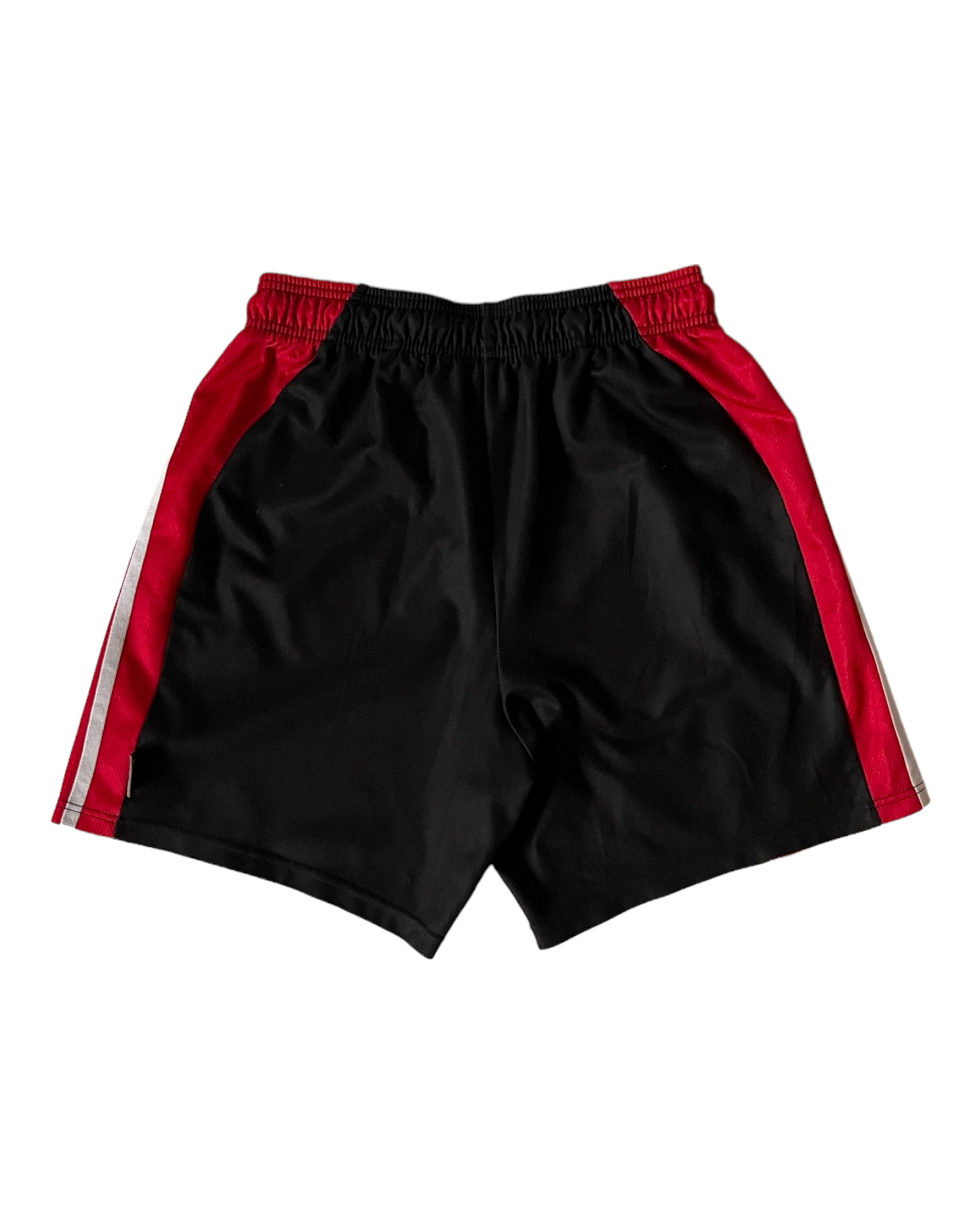 Bayer Leverkusen Adidas 2000-2001 Home Football Shorts Size M Made in Italy Red Black