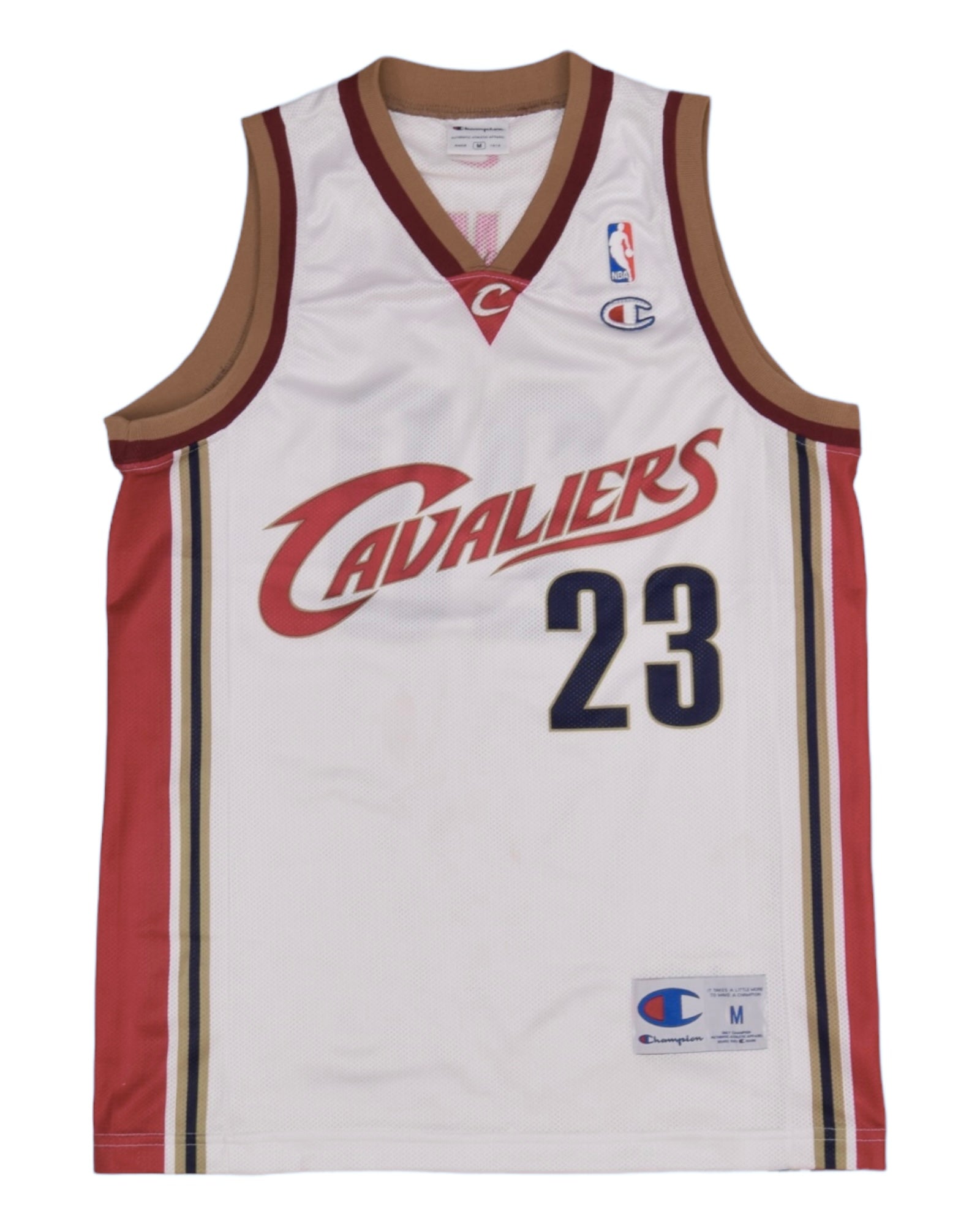 Cleveland Cavaliers James LeBron Champion 2003 - 2010 Home Basketball Jersey #23 NBA Basketball Size M