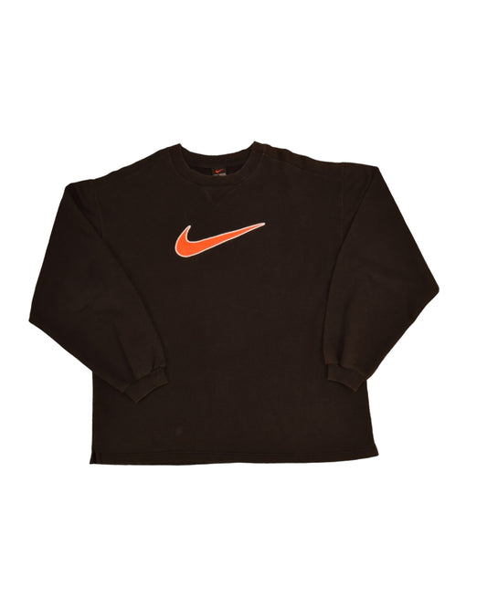 Vintage 90's Nike Sweatshirt Black Size M