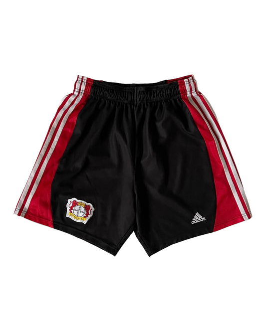 Bayer Leverkusen Adidas 2000-2001 Home Football Shorts Size M Made in Italy Red Black